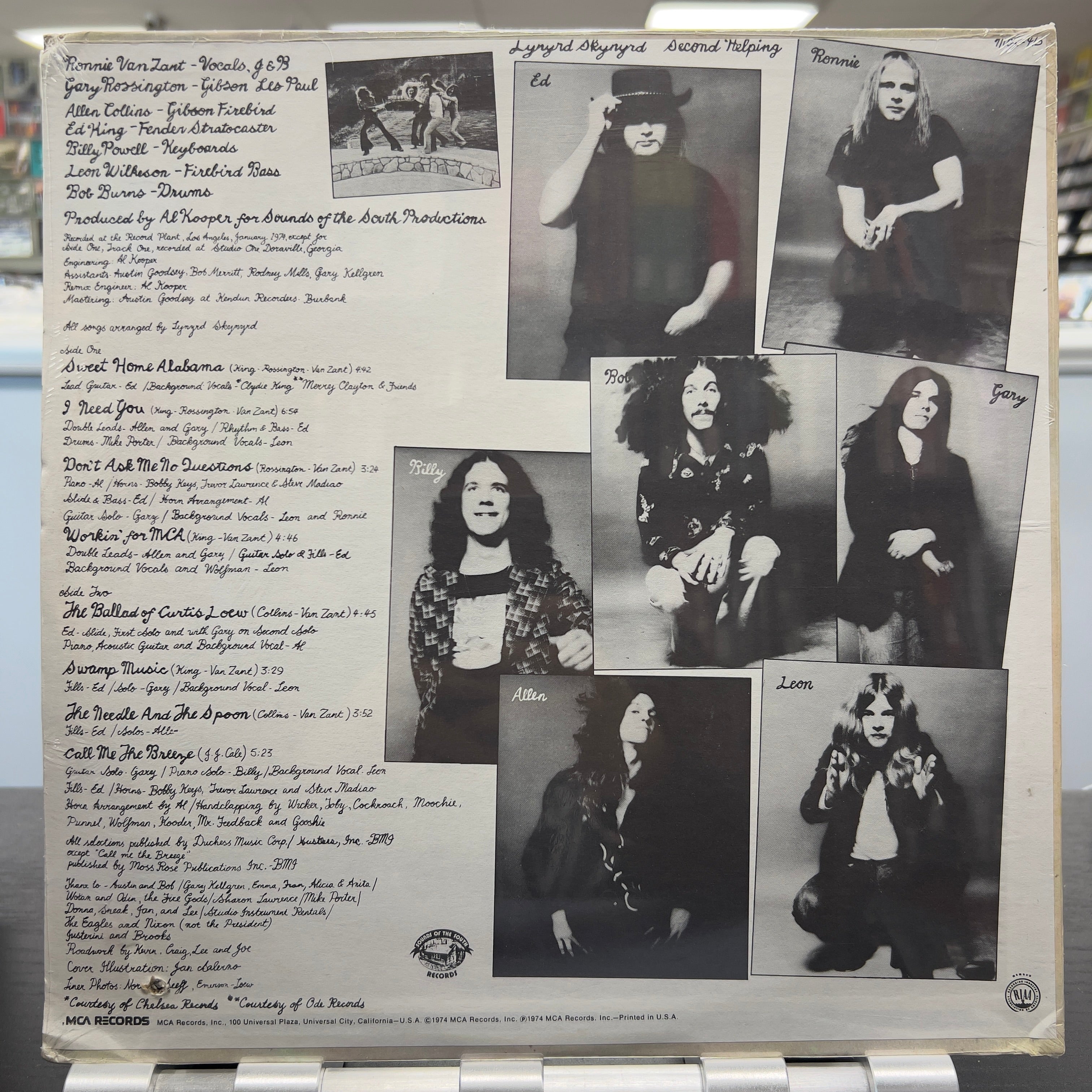 Lynyrd Skynyrd - Second Helping - LP