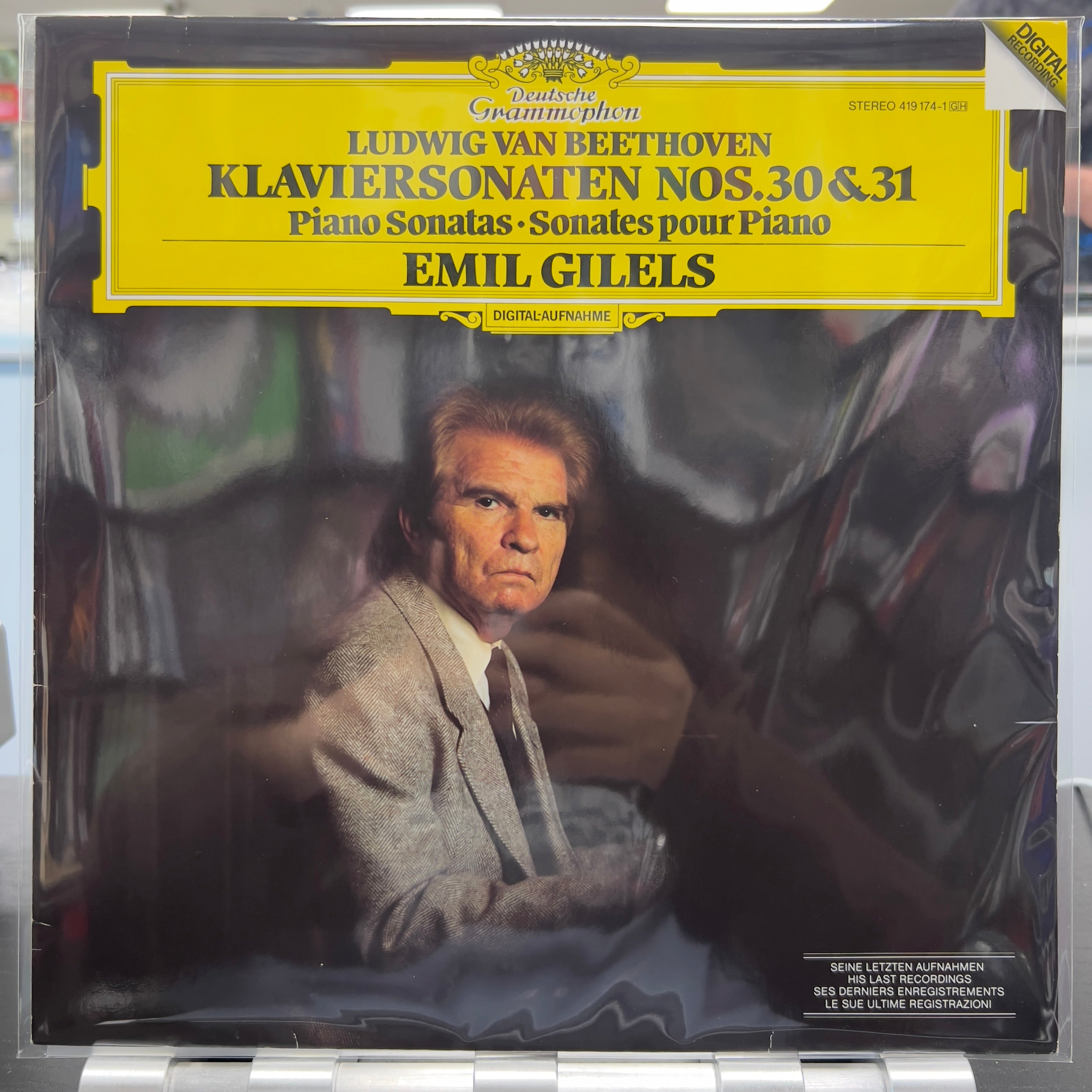 Ludwig van Beethoven / Emil Gilels - Klaviersonaten Nos. 30 & 31 - LP