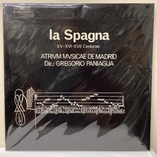 Atrium Musicae De Madrid, Gregorio Paniagua - La Spagna XV, XVI, And XVII Centuries - BIS LP