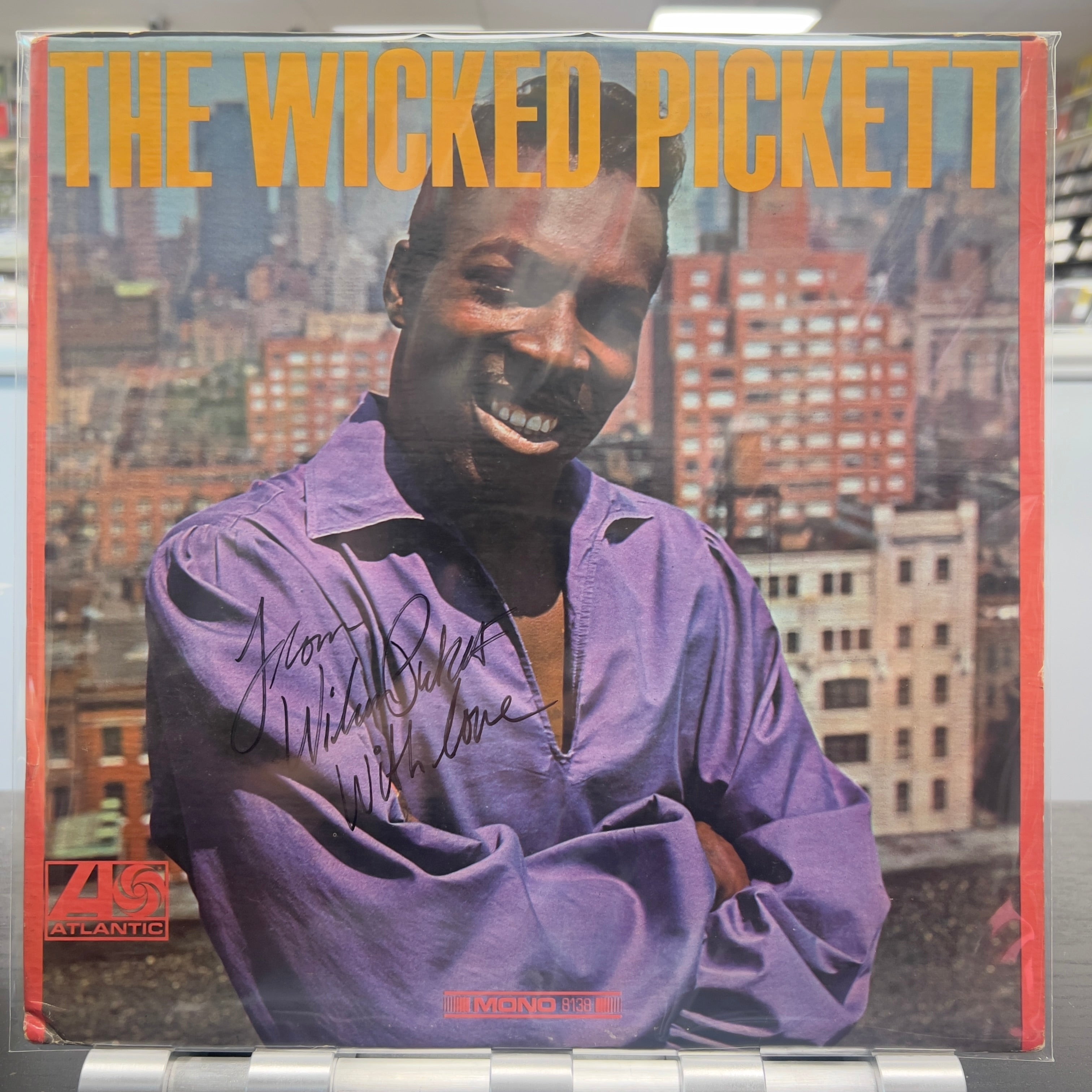 Wilson Pickett - The Wicked Pickett - Autographed LP