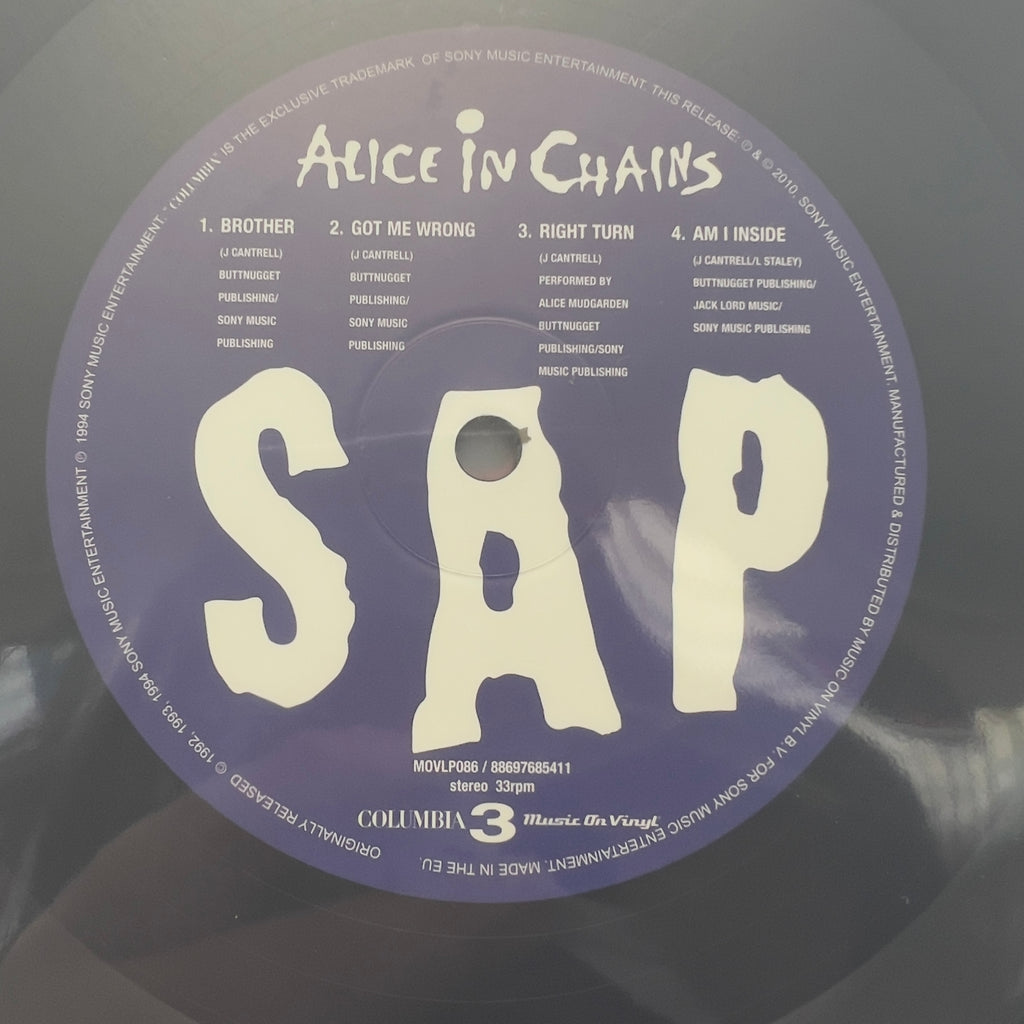 Alice In Chains - Jar Of Flies / Sap - Music On Vinyl LP