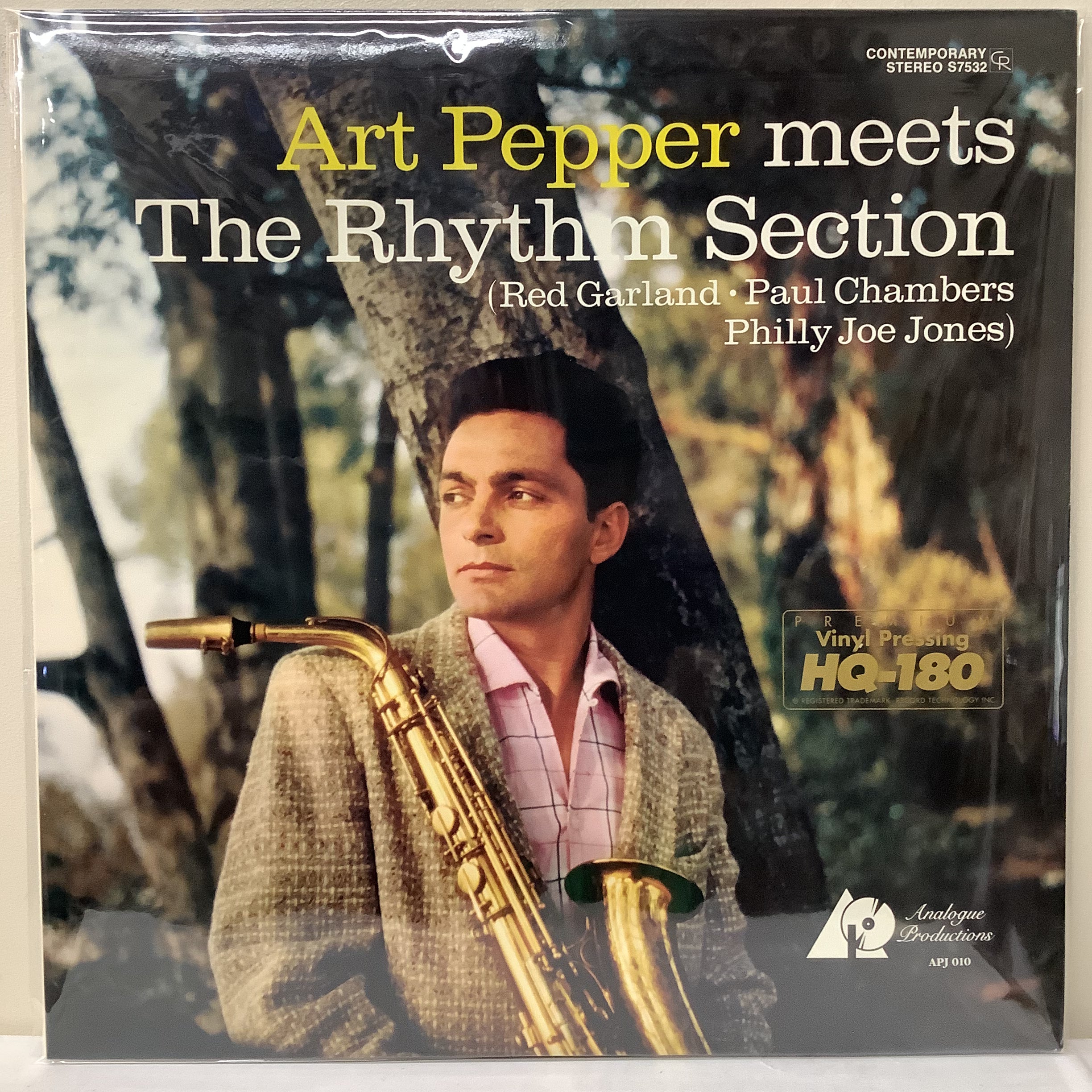 Art Pepper - Se encuentra con la sección de ritmo - Analogue Productions LP