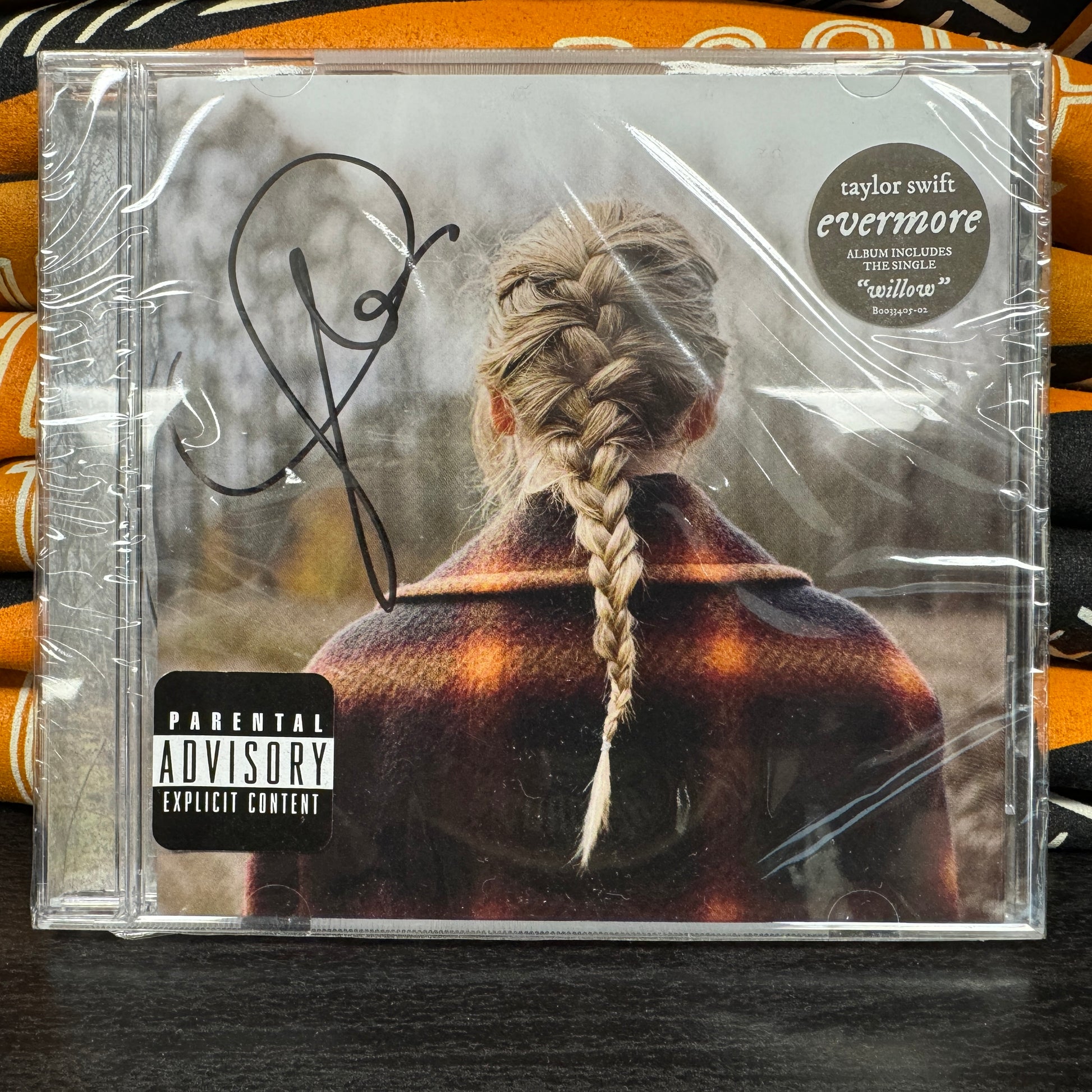 Taylor Swift – Evermore - Autographed CD – The 