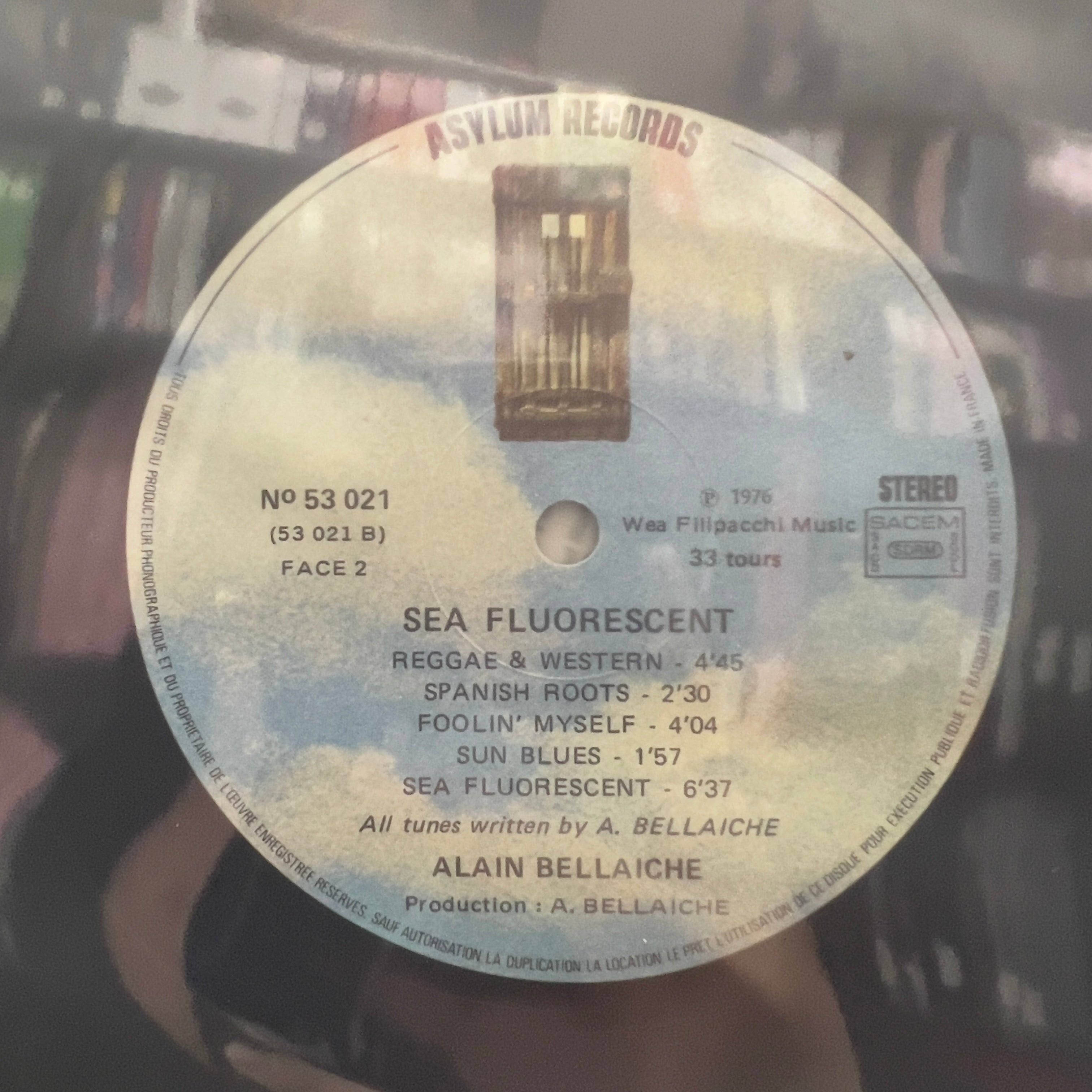 Alain Bellaïche - Sea Fluorescent - LP