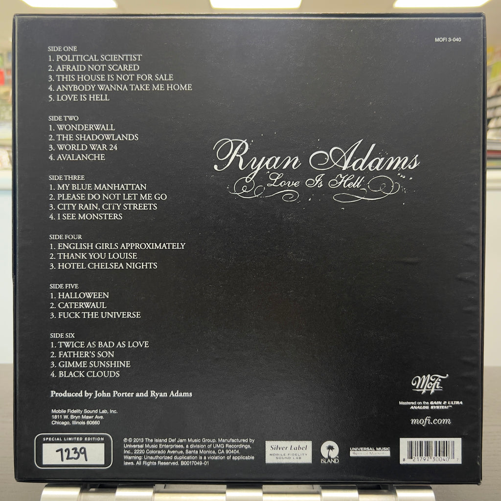 Ryan Adams - Love Is Hell - MFSL LP