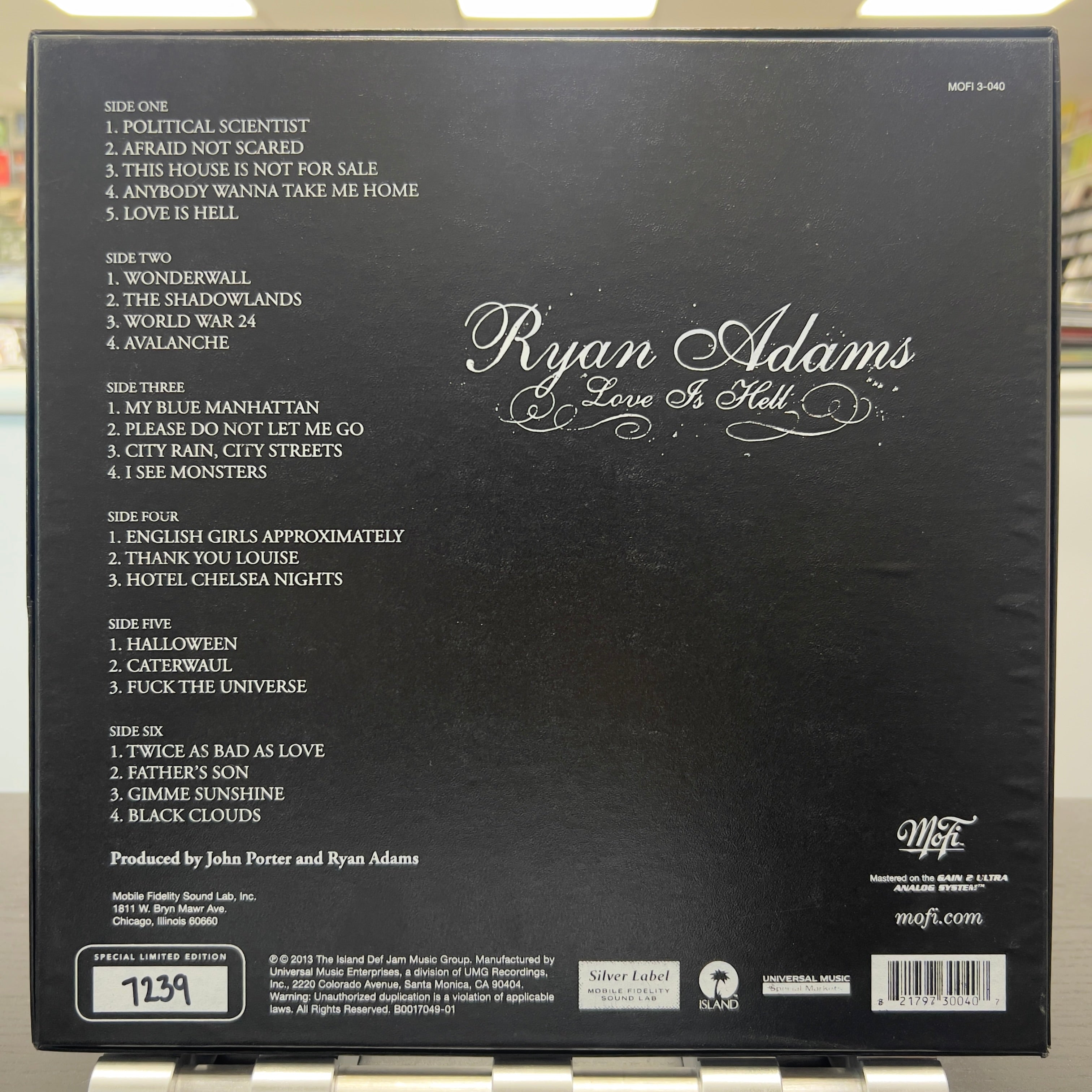 Ryan Adams - Love Is Hell - MFSL LP