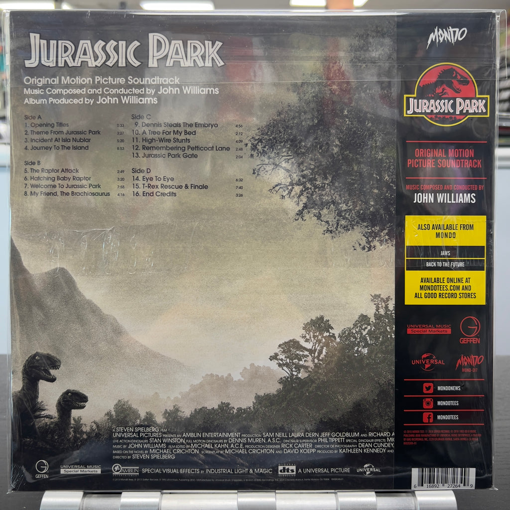 John Williams - Jurassic Park (Original Motion Picture Soundtrack) - LP