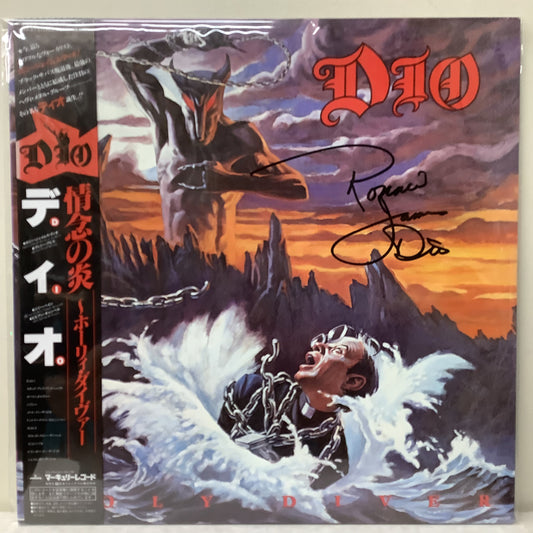 Dio - Holy Diver - Autographed Japanese LP