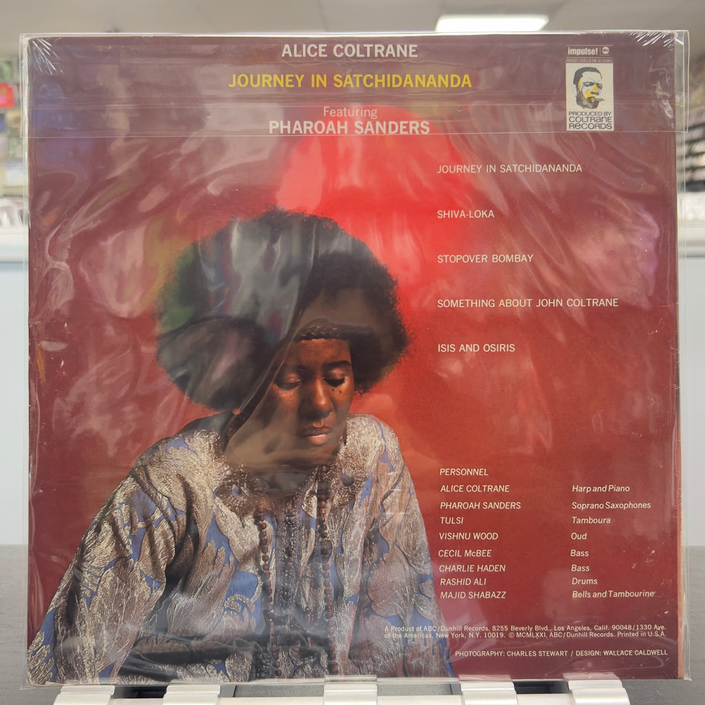 Alice Coltrane Featuring Pharoah Sanders - Journey In Satchidananda - LP
