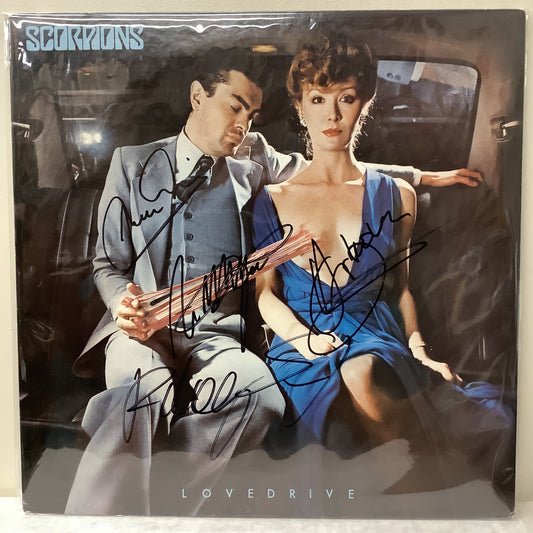 Scorpions - Lovedrive - Autographed LP