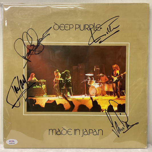 Deep Purple - Made In Japan - Autographed LP