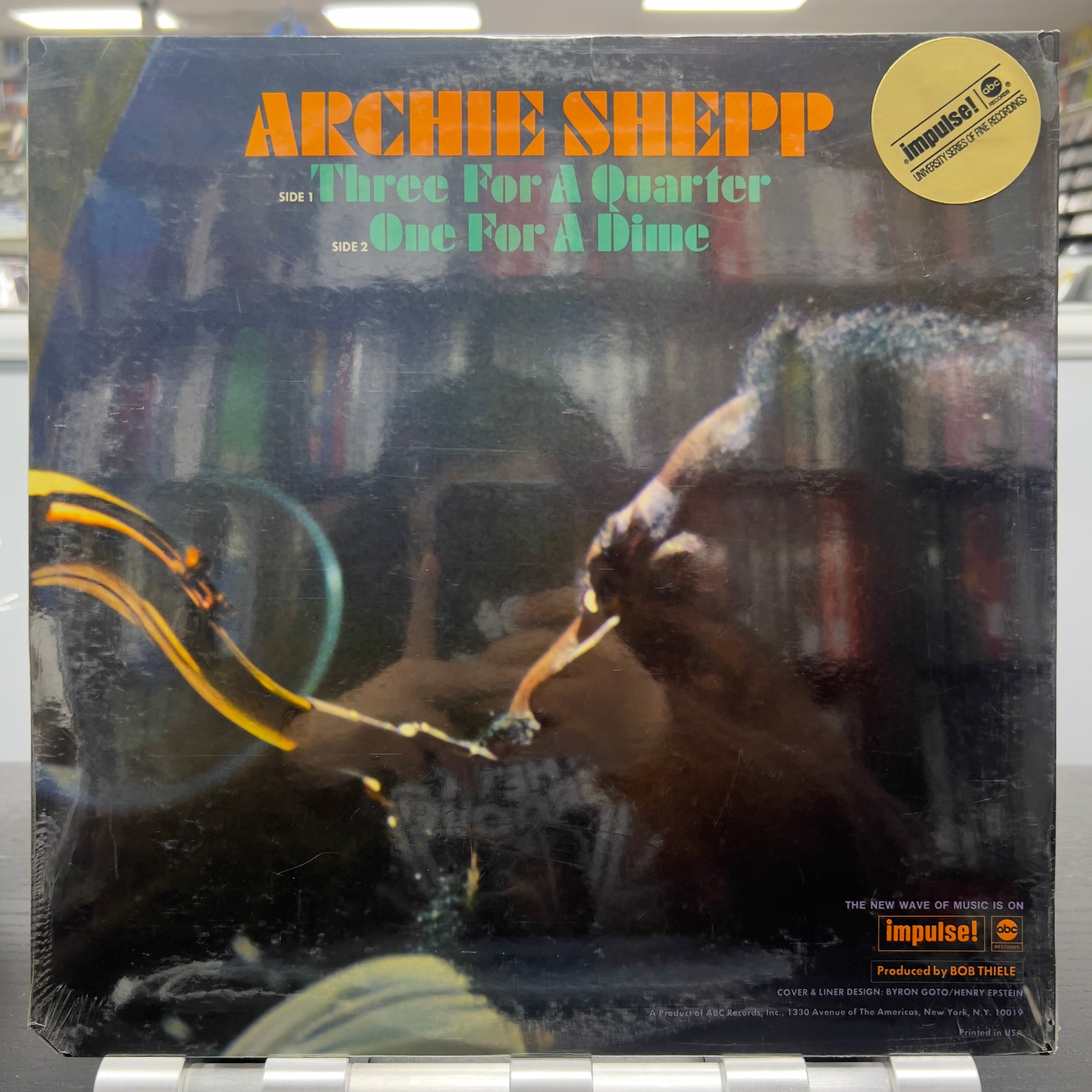 Archie Shepp - Three For A Quarter One For A Dime - LP
