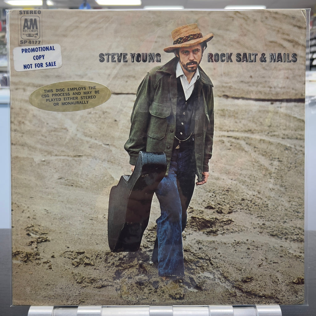Steve Young - Rock Salt & Nails - Promo LP