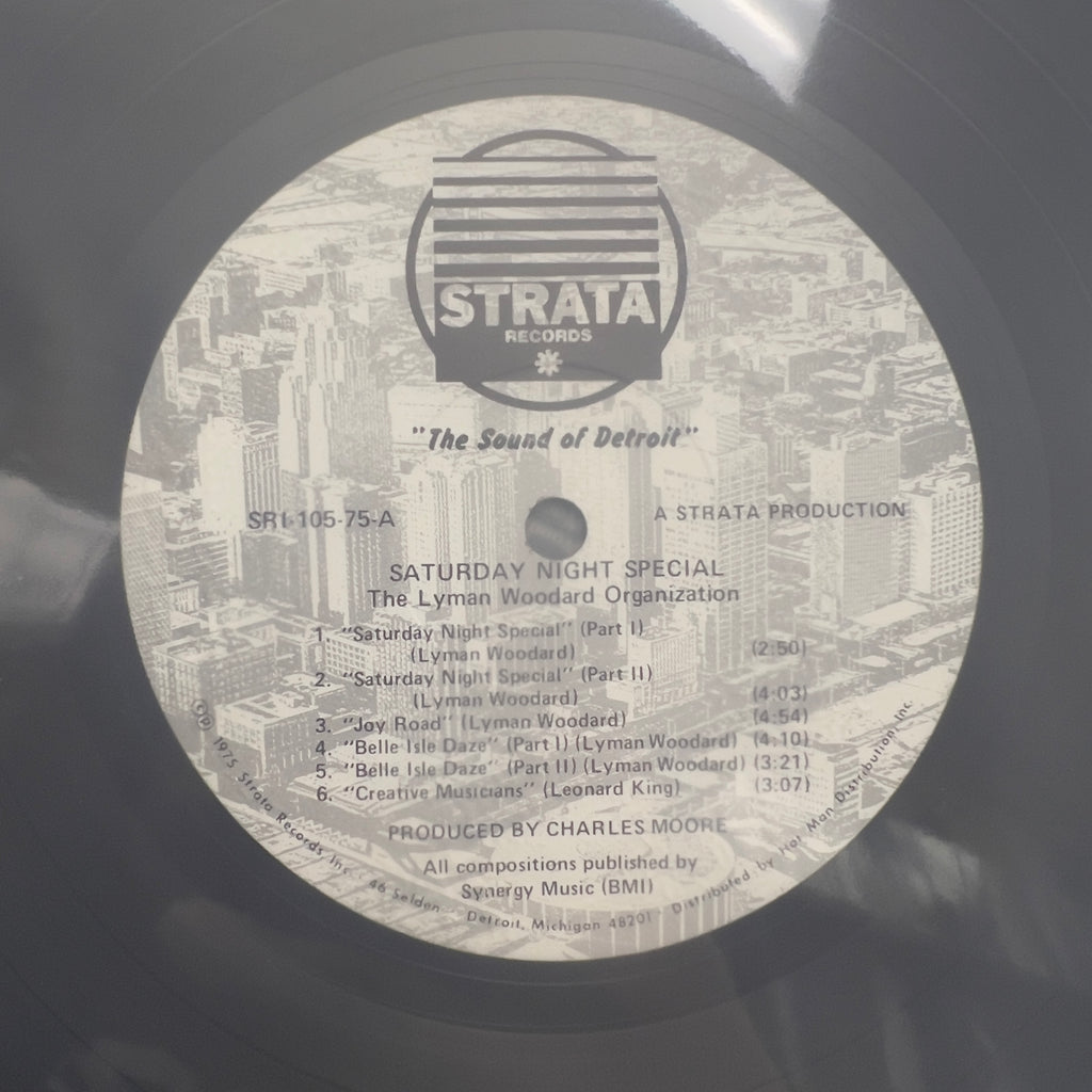 The Lyman Woodard Organization - Saturday Night Special - LP