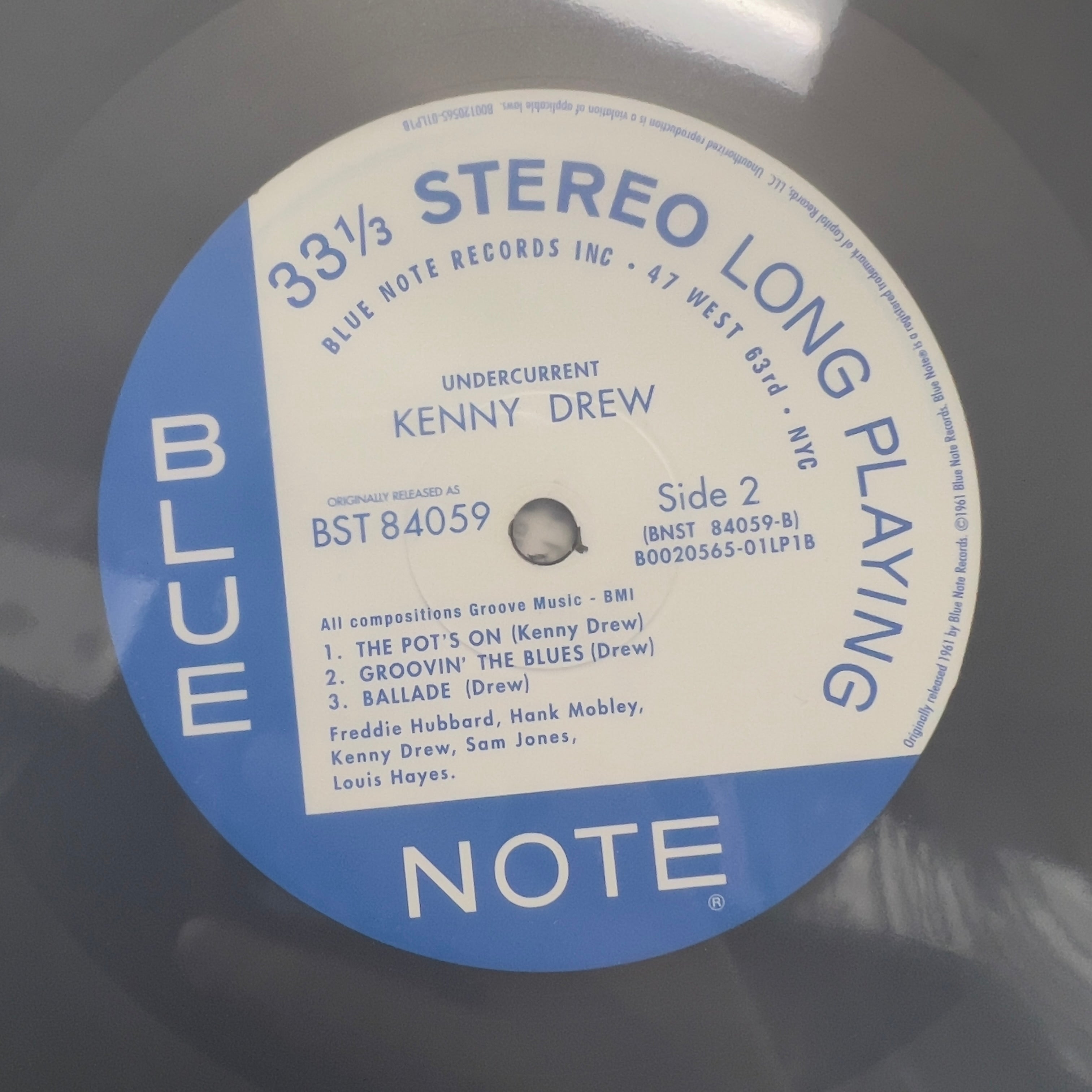 Kenny Drew - Undercurrent - Music Matters LP