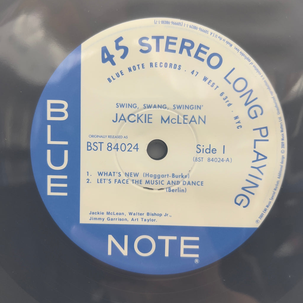 Jackie McLean - Swing, Swang, Swingin' - Music Matters LP