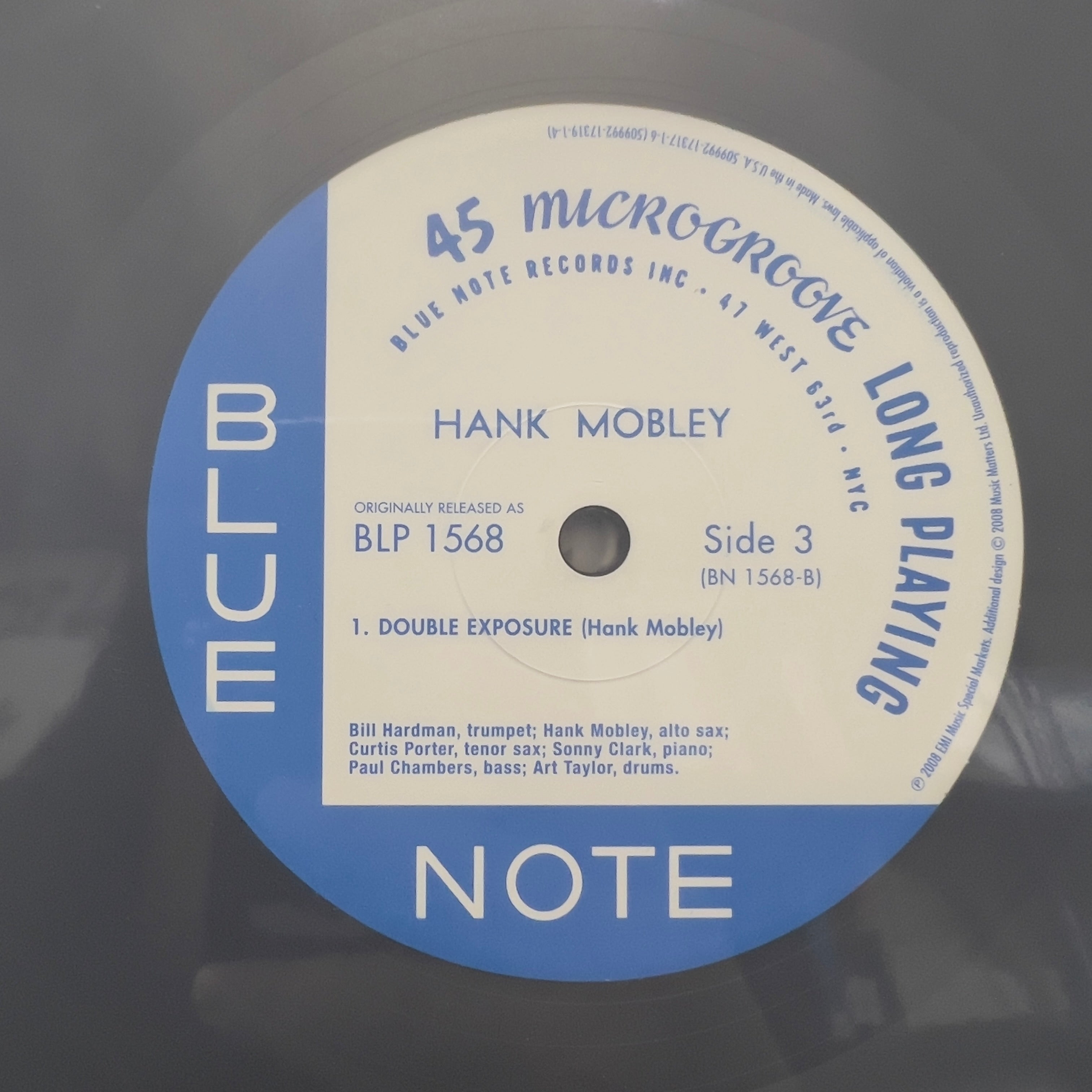 Hank Mobley - Hank Mobley - Music Matters LP
