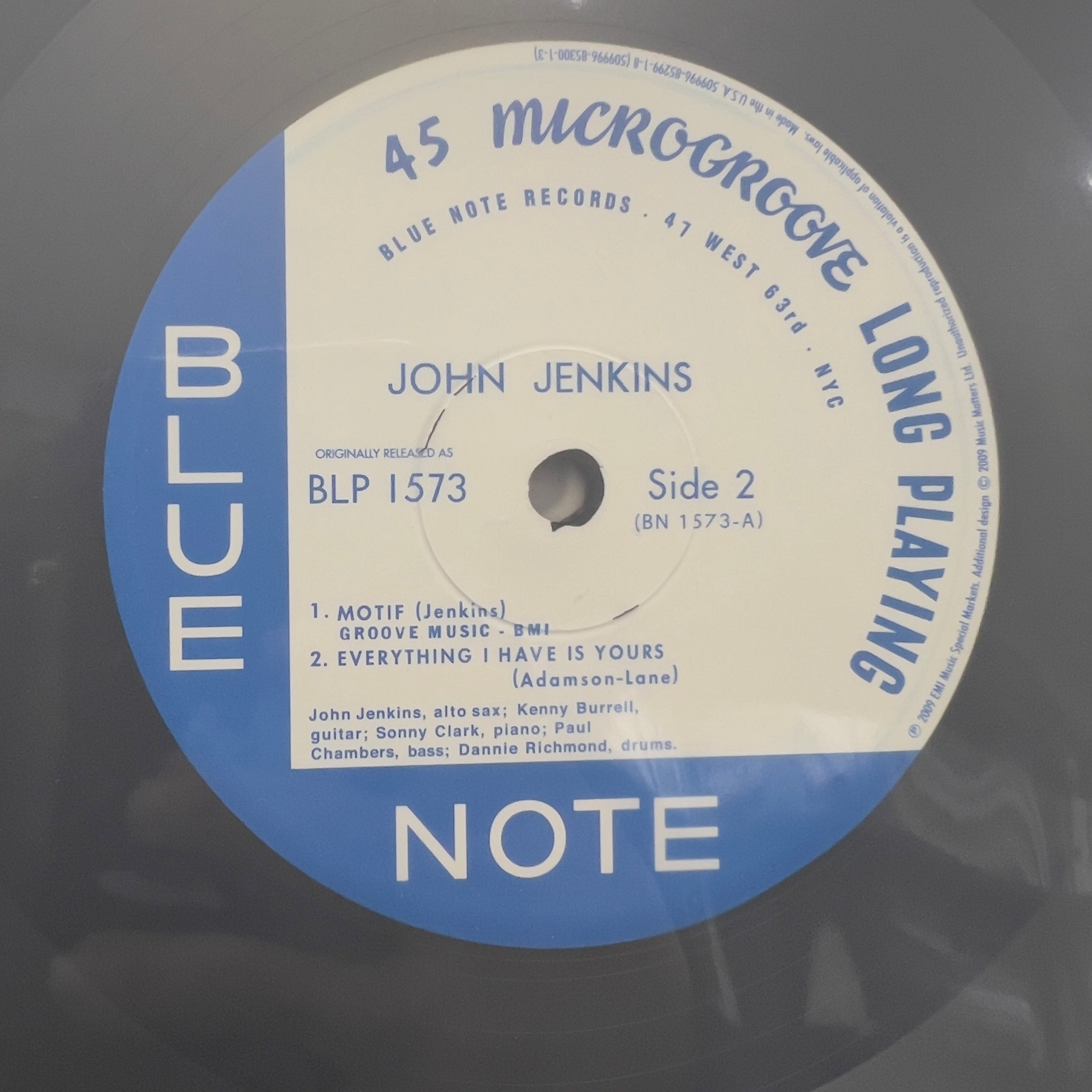 John Jenkins & Kenny Burrell - John Jenkins With Kenny Burrell - Music Matters LP