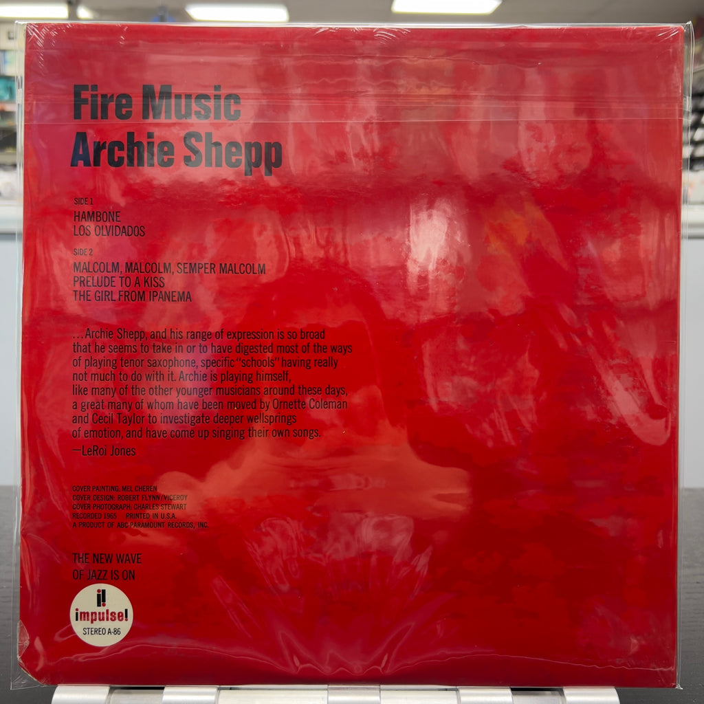 Archie Shepp - Fire Music - LP