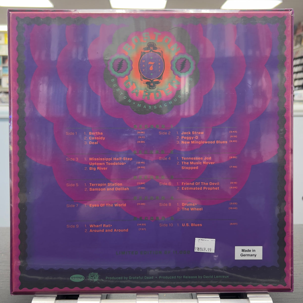Grateful Dead - Boston Garden 5.7.77 - LP Box Set