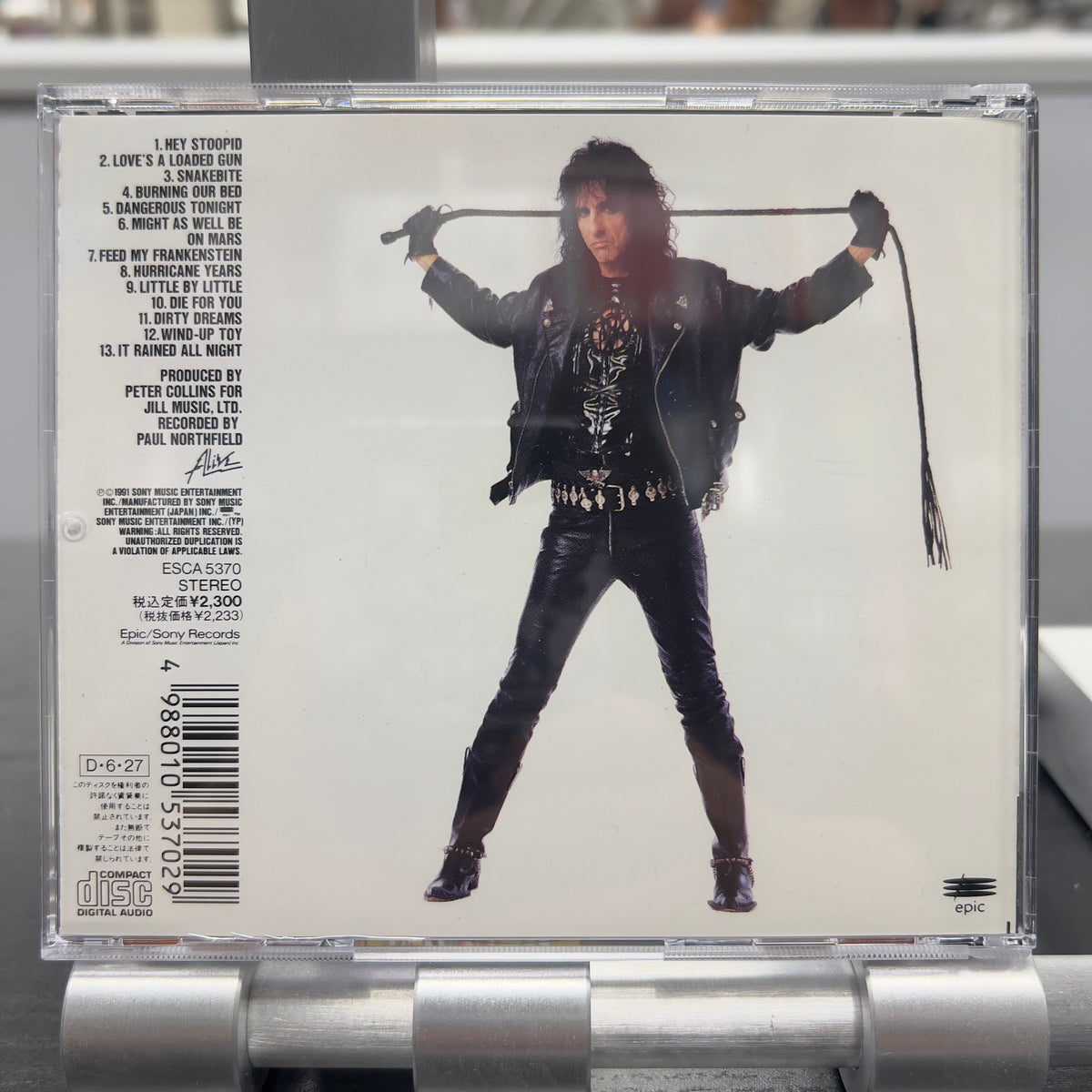 Alice Cooper - Hey Stoopid - Autographed CD