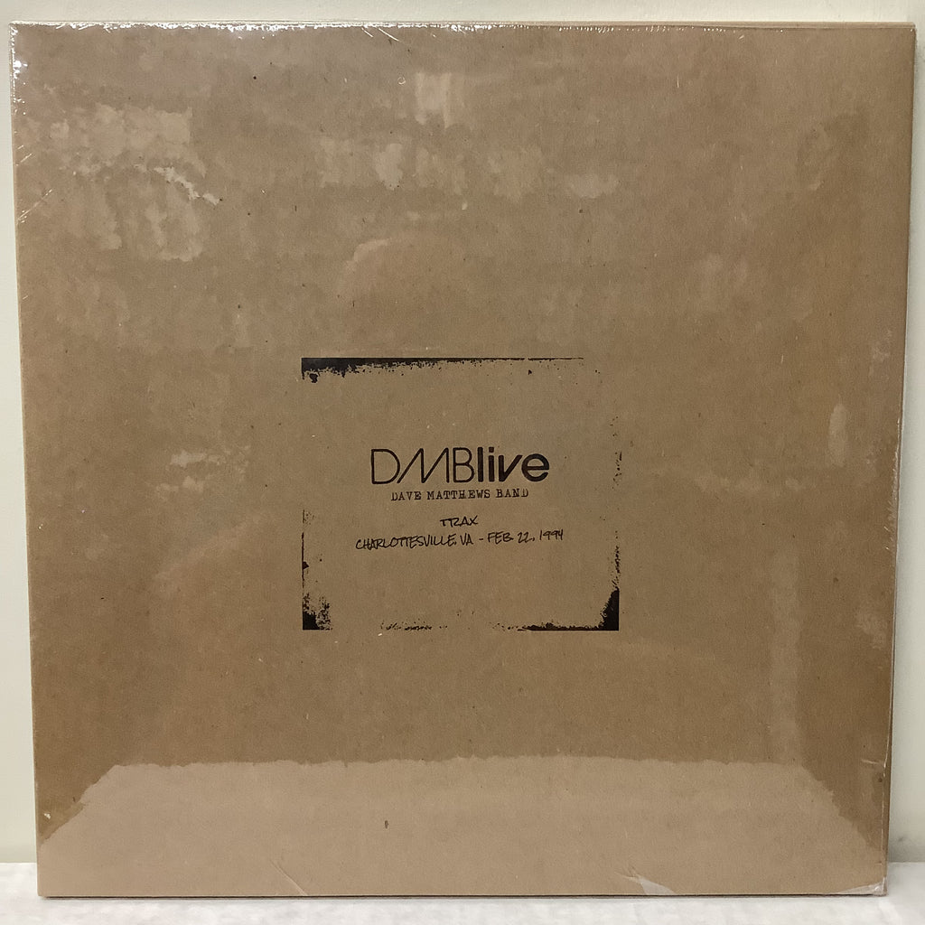 Dave Matthews Band - DMBLive Trax, Charlottesville, VA, Feb 22 1994 - LP