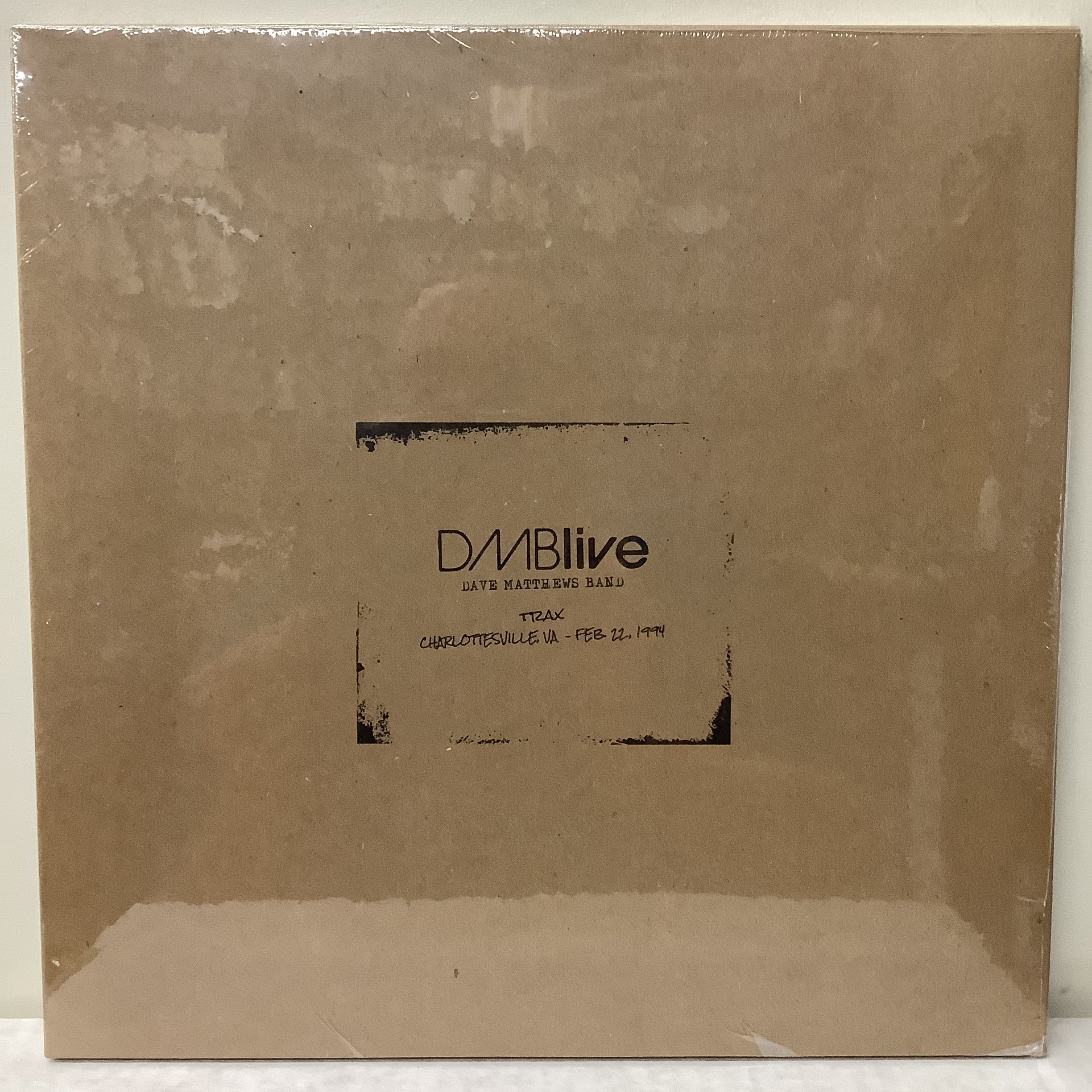 Dave Matthews Band - DMBLive Trax, Charlottesville, VA, Feb 22 1994 - LP