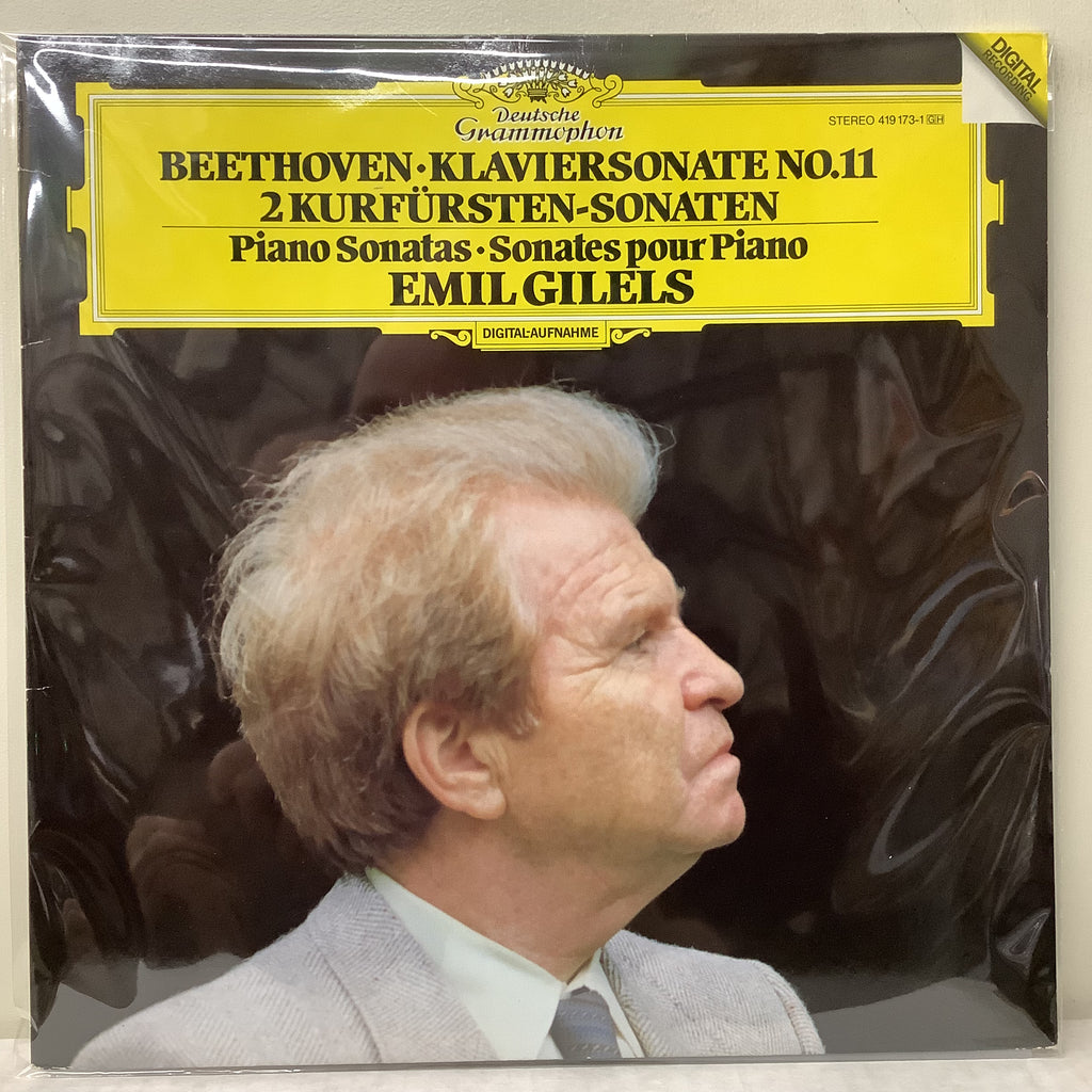 Beethoven/Gilels - Klaviersonate #11 - DG LP