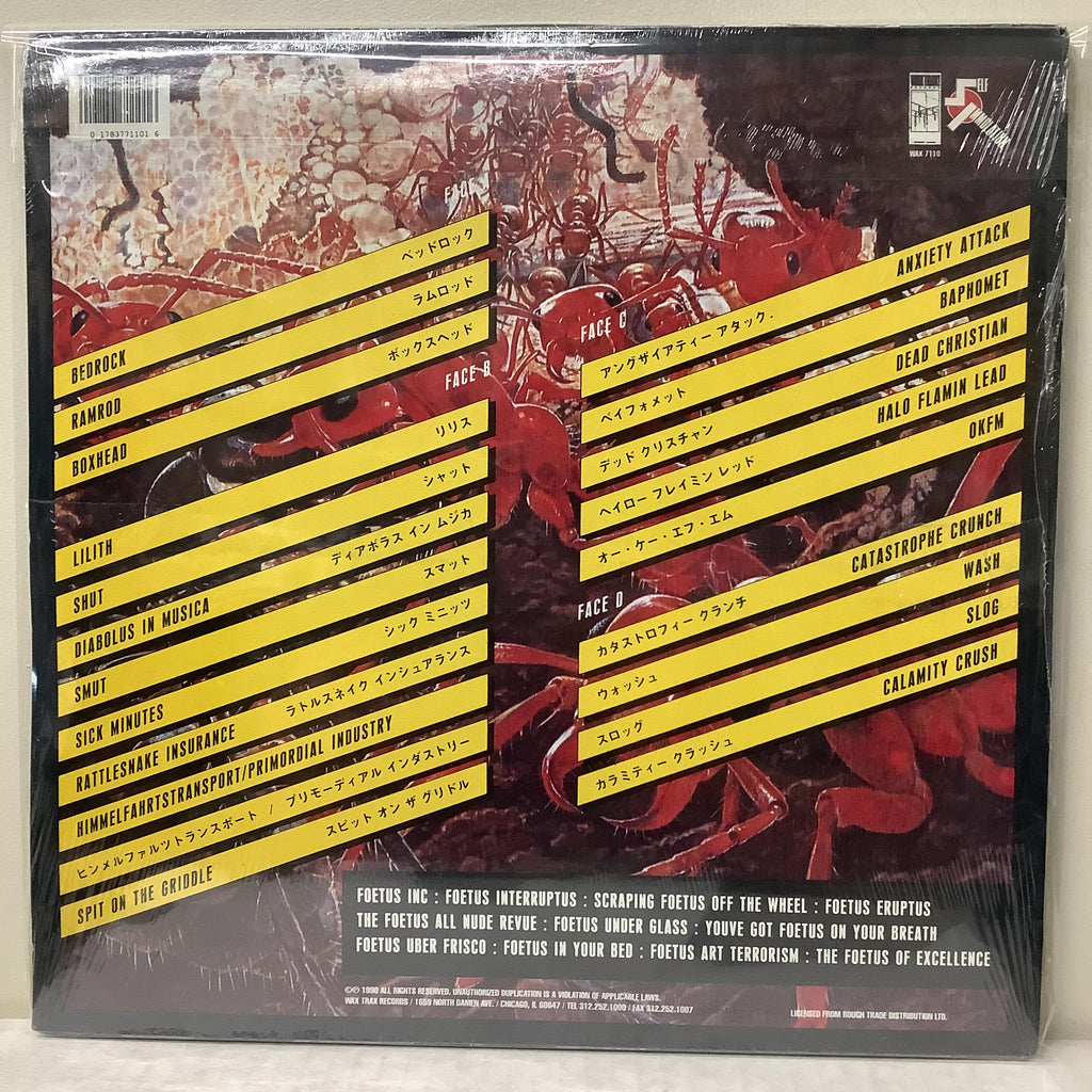 Foetus Inc. - Sink - Sealed Wax Trax 2xLP