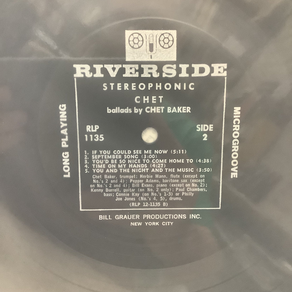 Chet Baker - Chet - Riverside LP