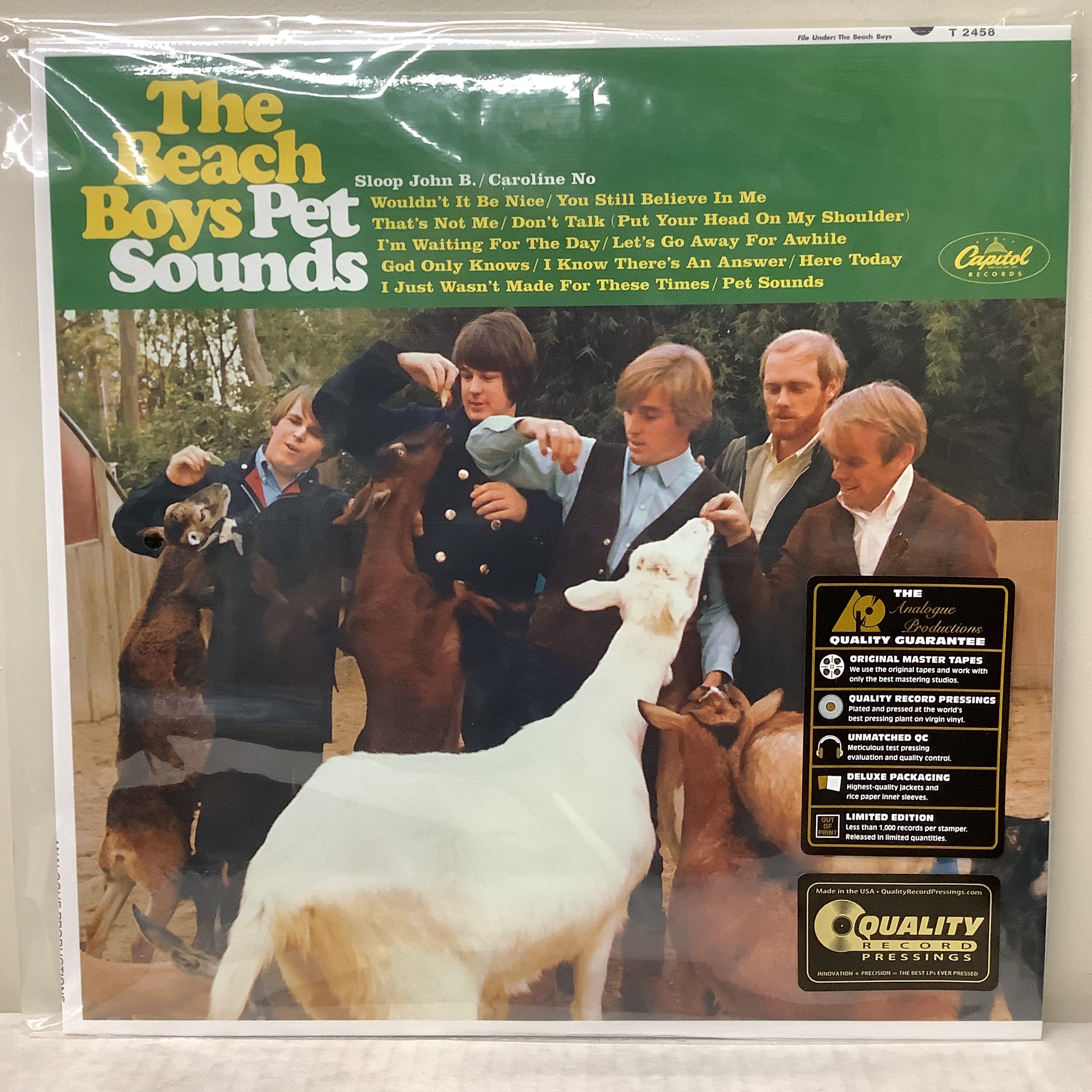 The Beach Boys - Pet Sounds - Analogue Productions Mono LP