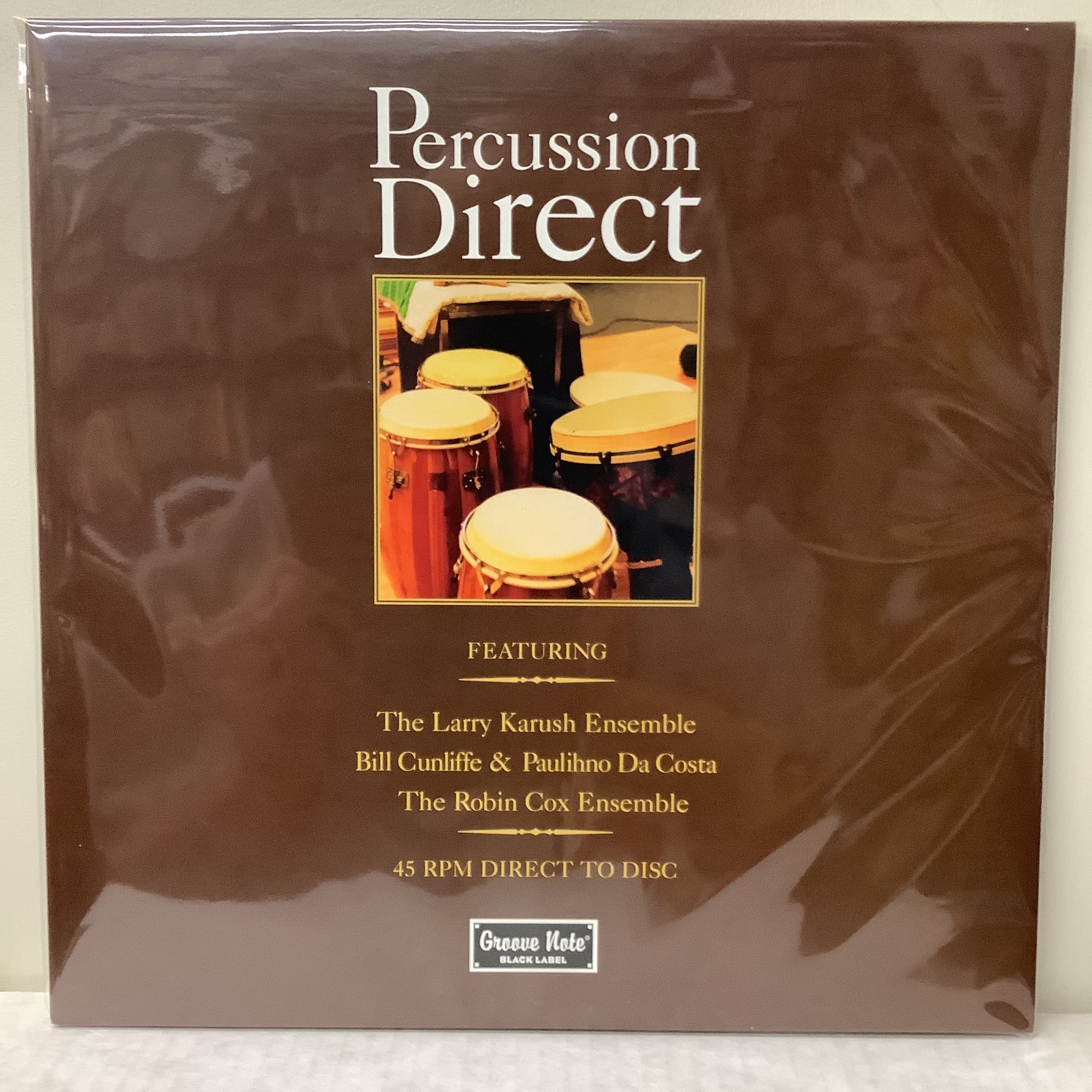 Various Artists - Percussion Direct - Groove Note Black Label 45rpm LP