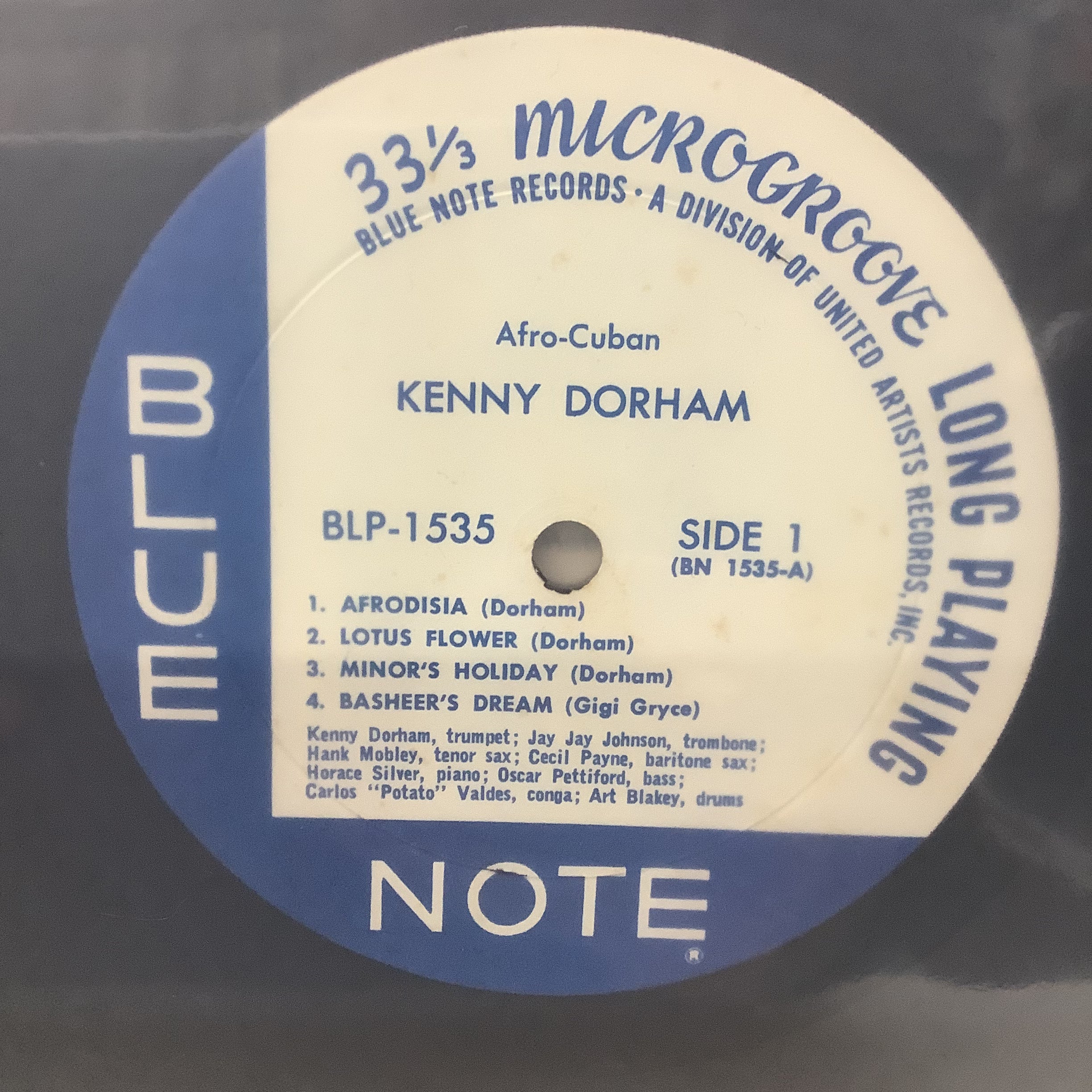Kenny Dorham - Afro-Cuban - Blue Note LP