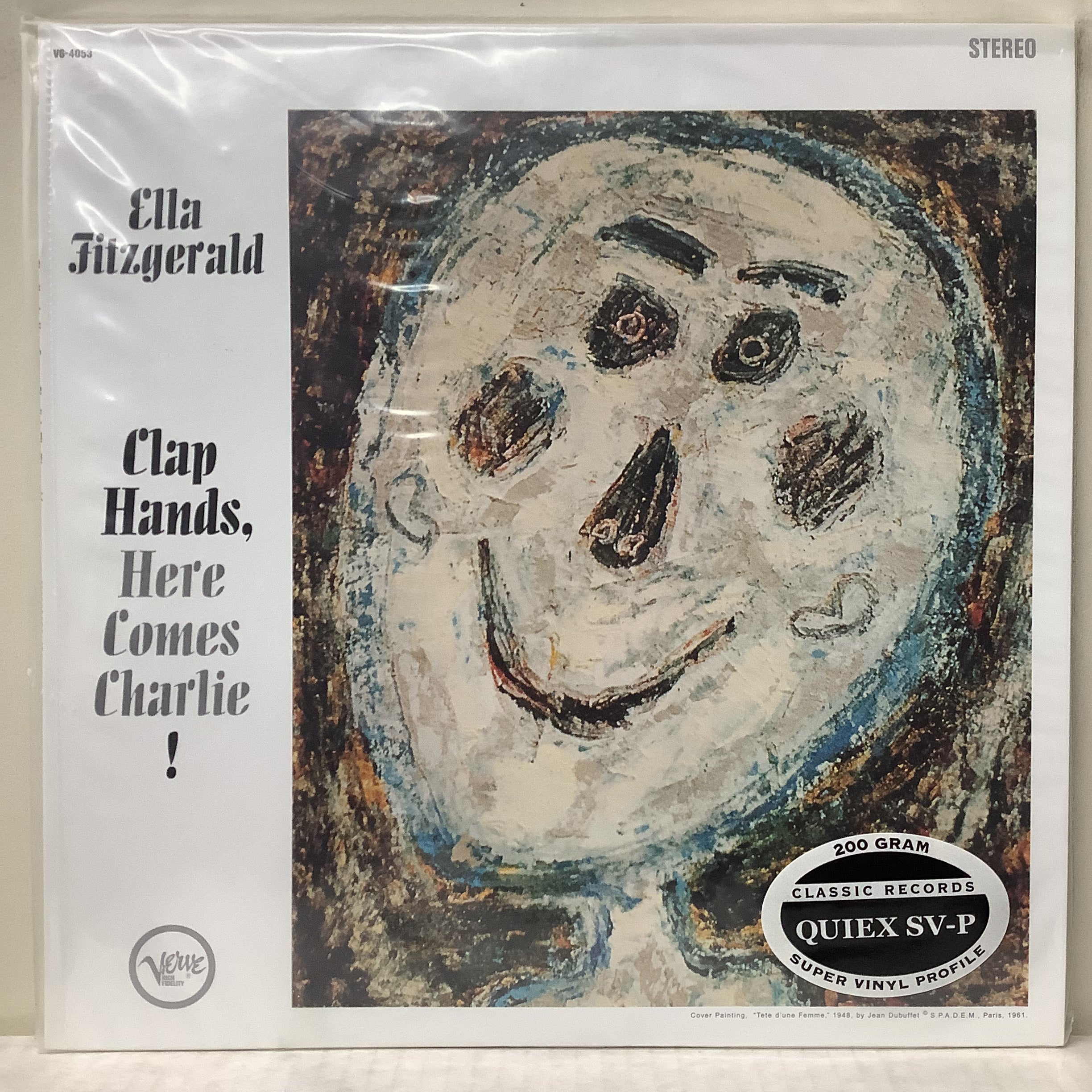 Ella Fitzgerald - Clap Hands, Here Comes Charlie! - Classic Records 200g Quiex-SVP LP