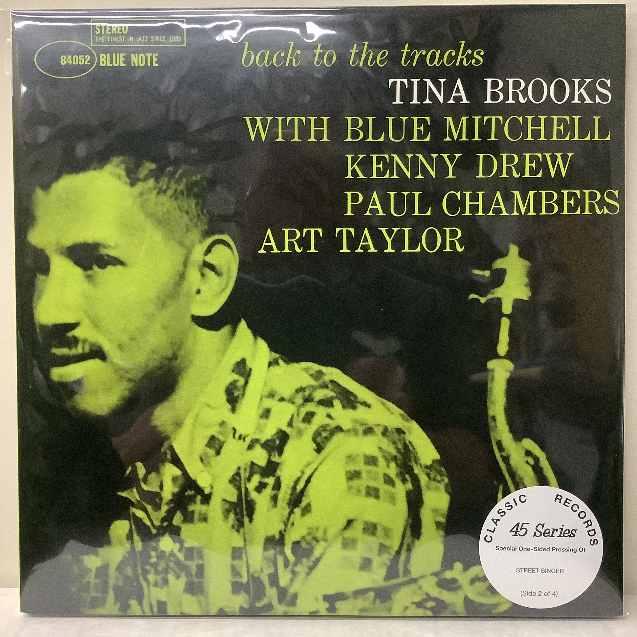Tina Brooks - Back to the Tracks - Classic Records 1-Sided 45RPM 4x LP