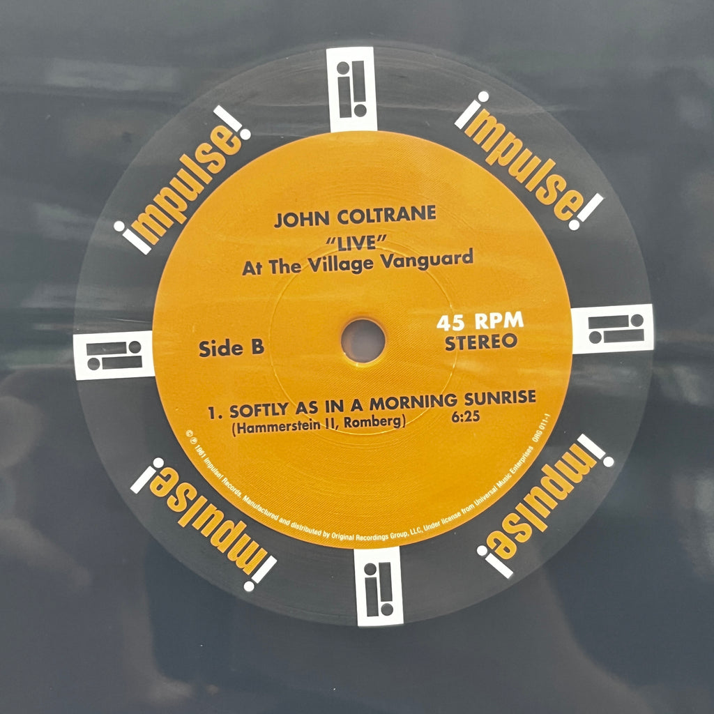 John Coltrane - "Live" At The Village Vanguard - ORG LP