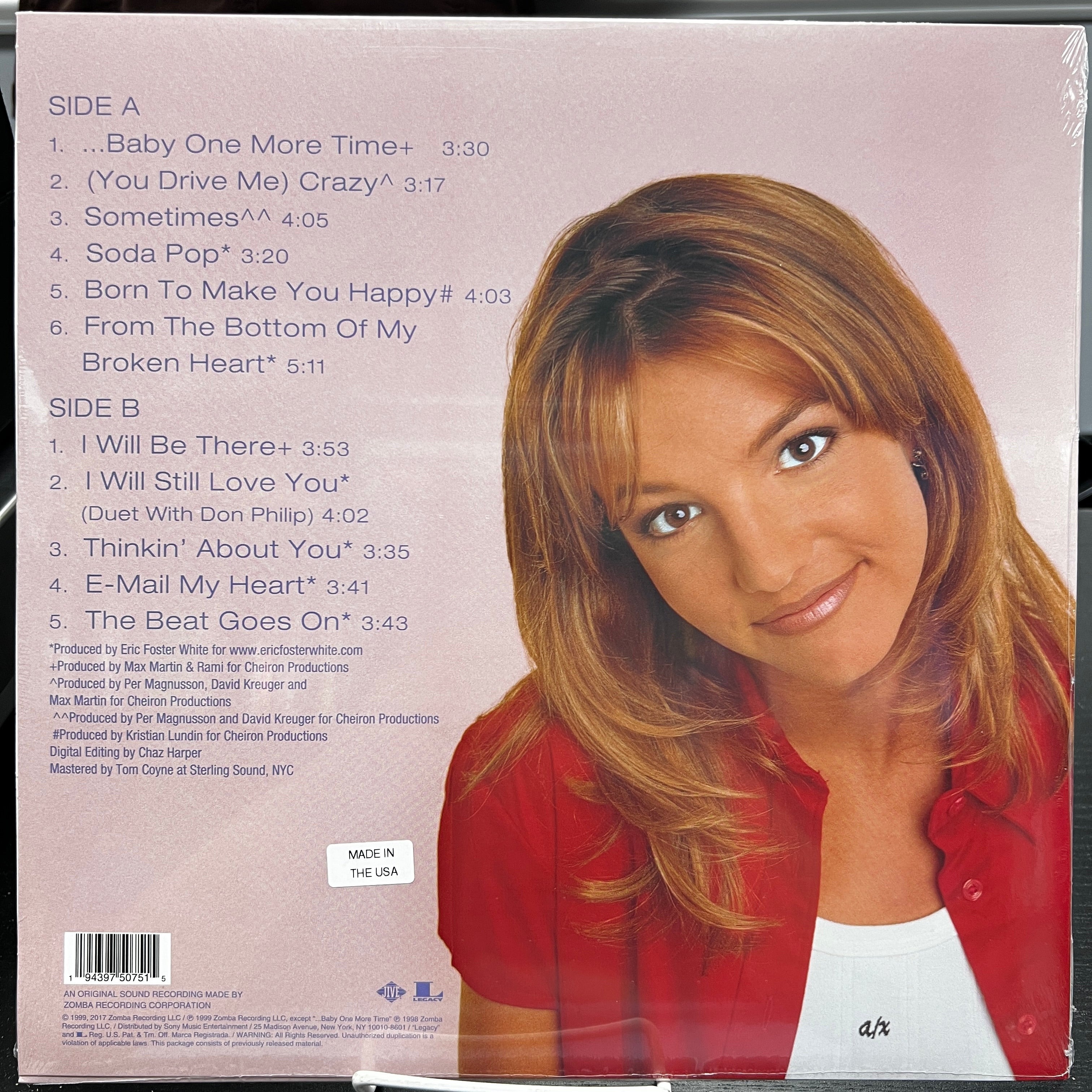 Britney Spears - ...Baby One More Time - LP