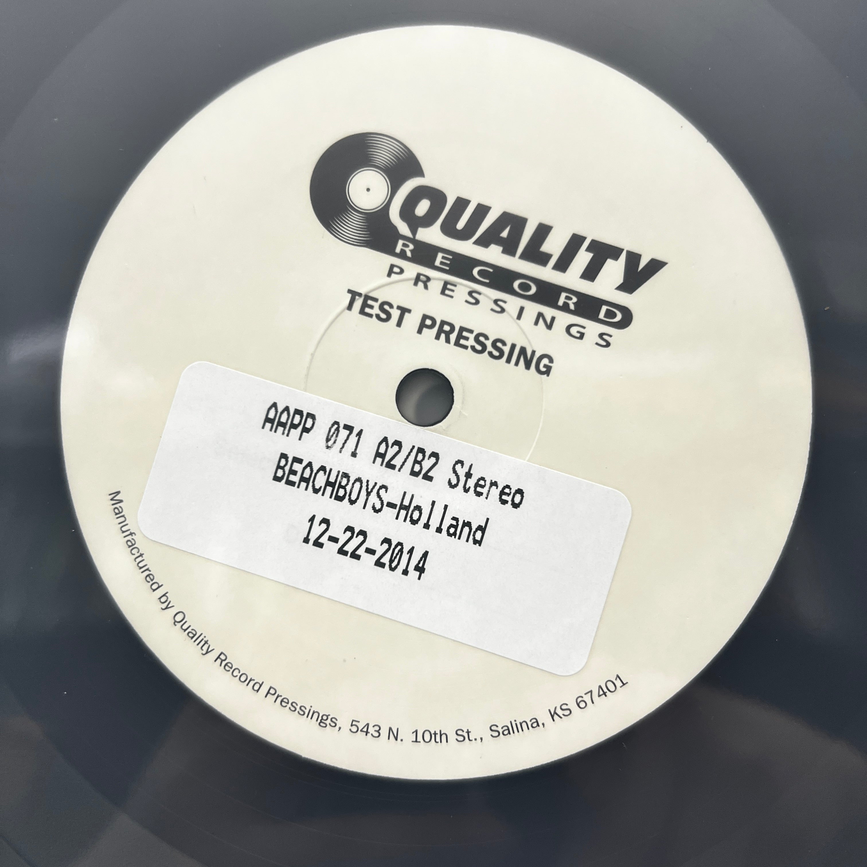 The Beach Boys - Holland - Analogue Productions LP