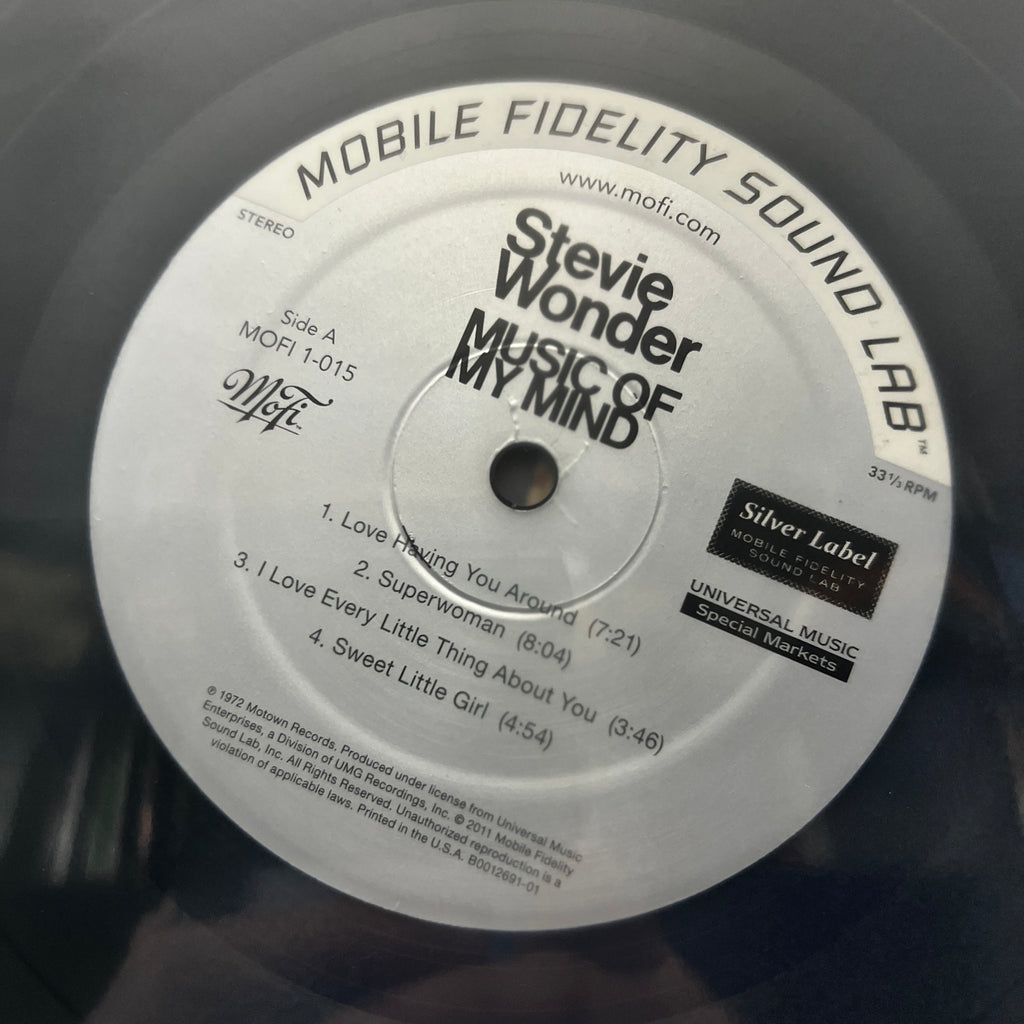 Stevie Wonder - Music Of My Mind - MFSL LP