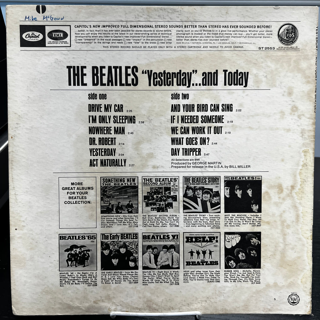The Beatles - Yesterday And Today - Stereo 2nd State Butcher LP