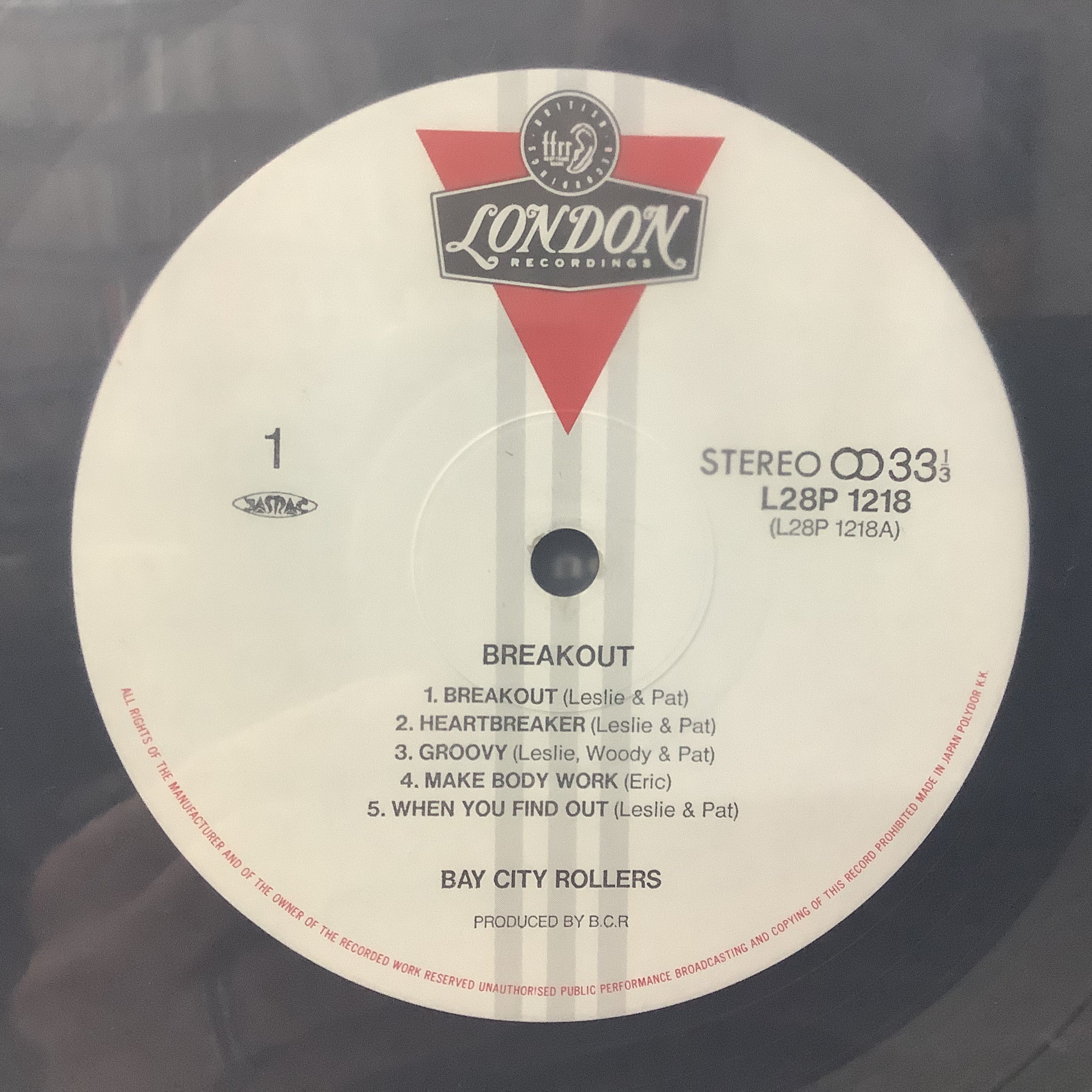 Bay City Rollers - Breakout - LP