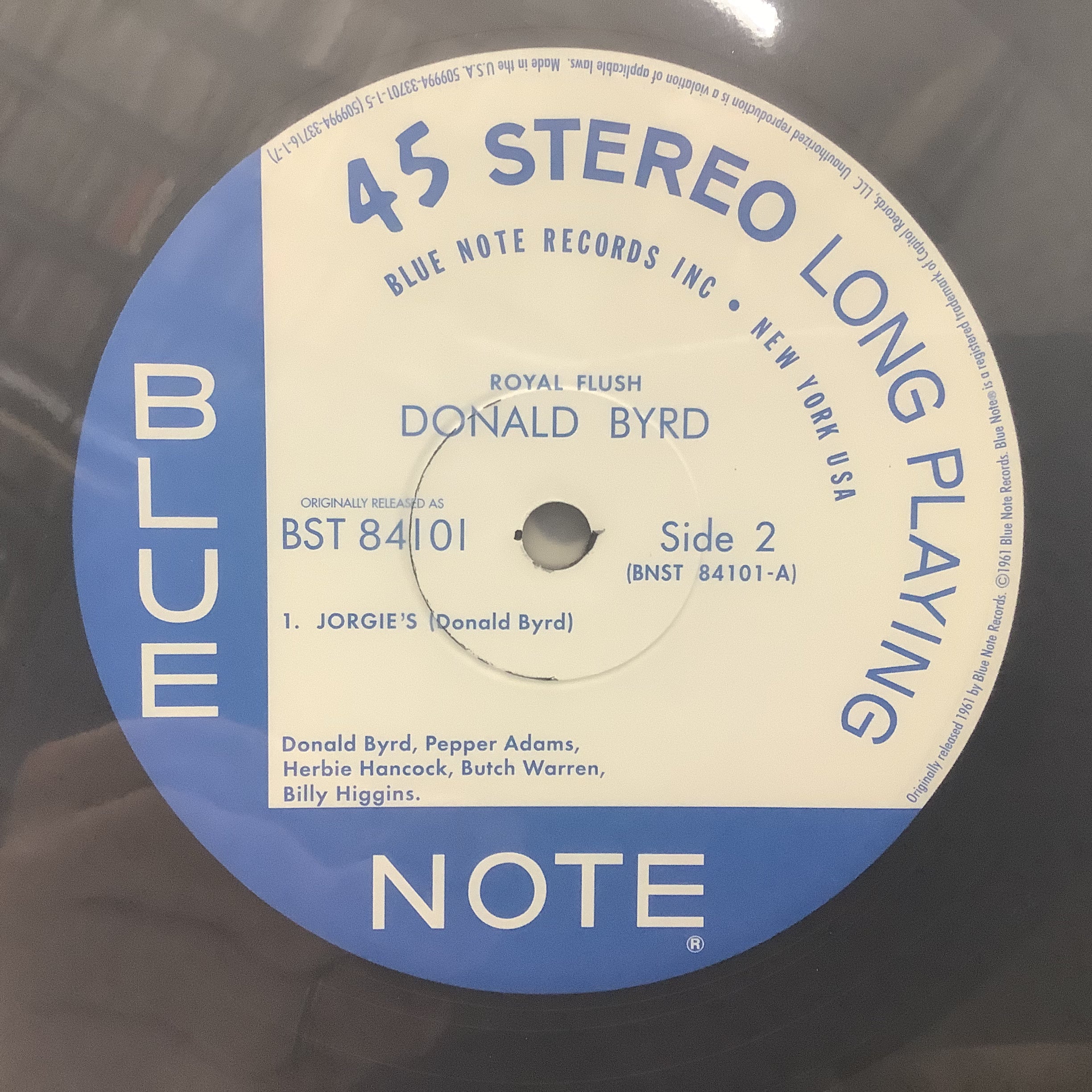 Donald Byrd - Royal Flush - Music Matters 45RPM 2x LP