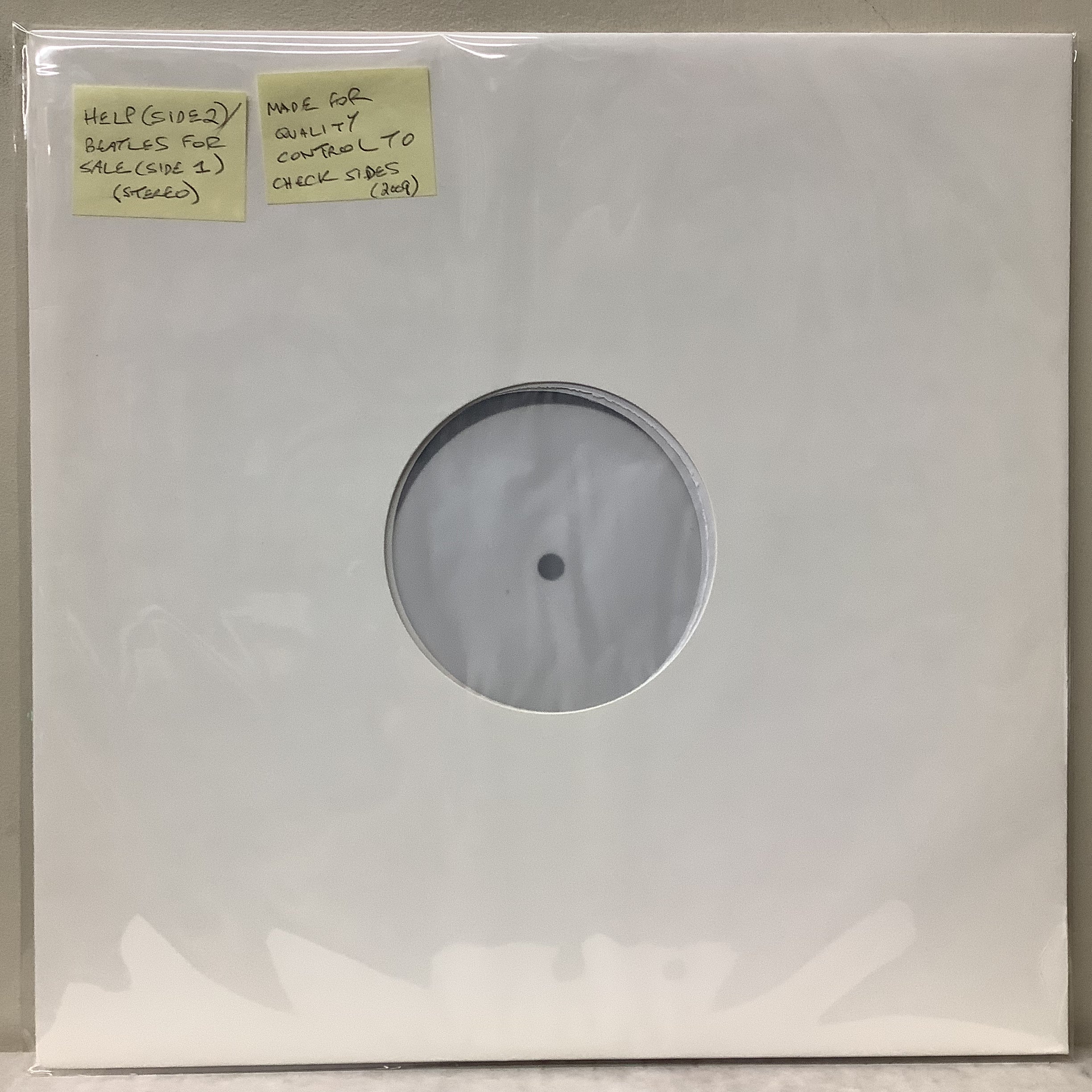 The Beatles - Help/Beatles for Sale - RTI Test Pressing LP
