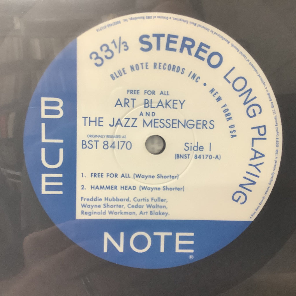 Art Blakey - Free for All - Music Matters SRX LP