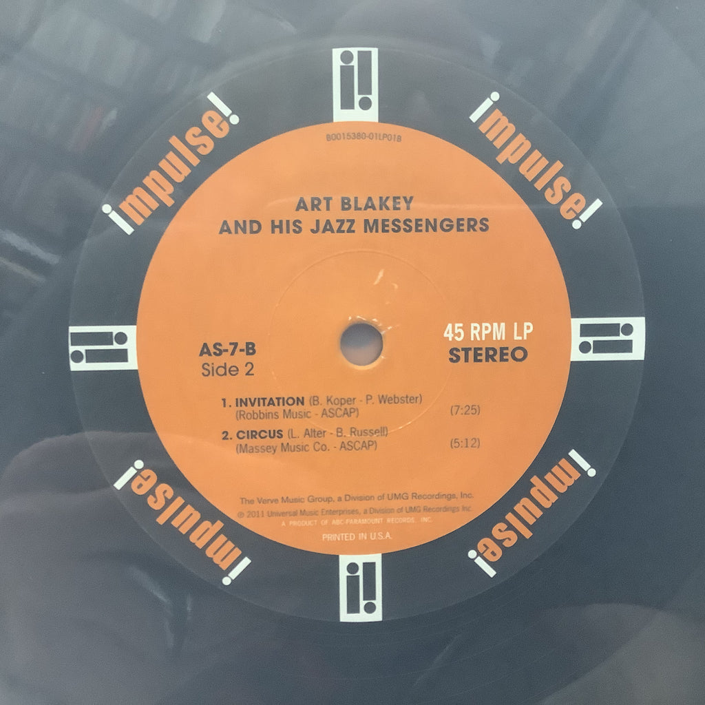 Art Blakey - Jazz Messengers! - Analogue Productions 45RPM 2x LP