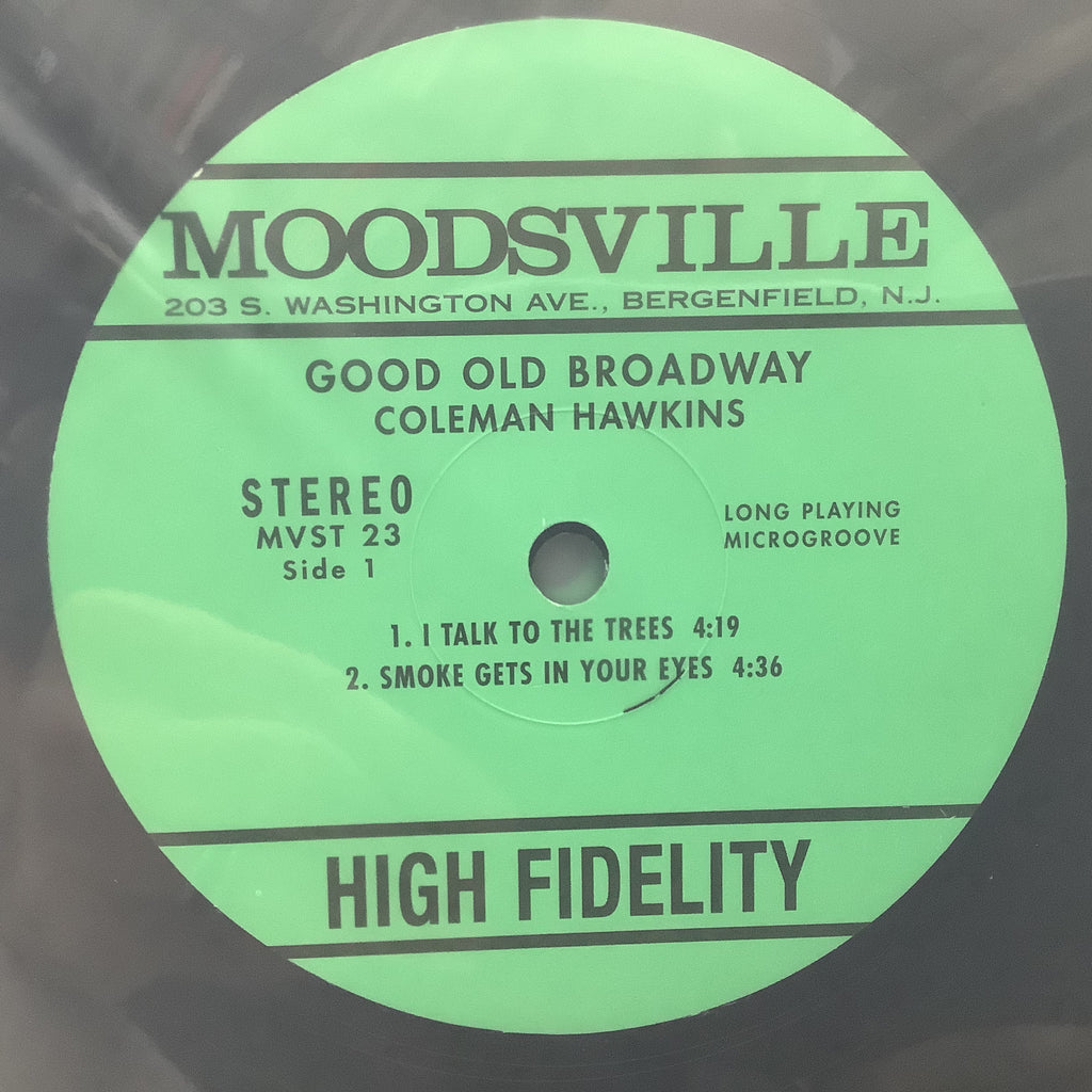 Coleman Hawkins - Good Old Broadway - Analogue Productions 45RPM 2x LP