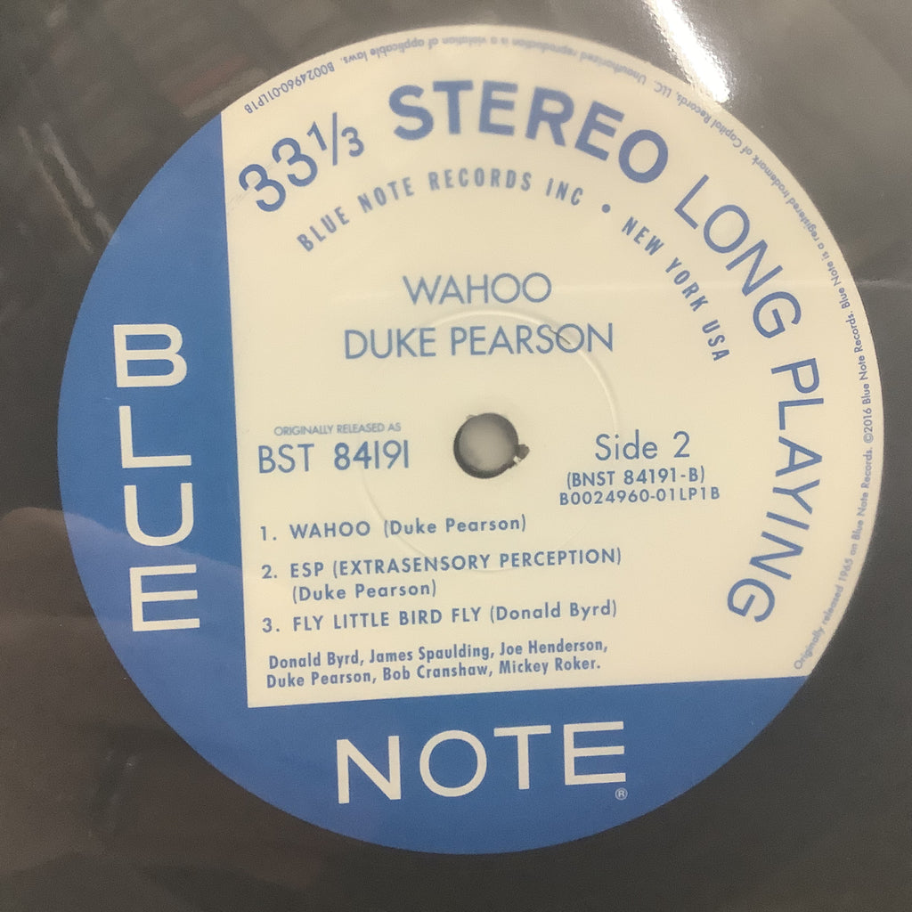 Duke Pearson - "Wahoo!" - Music Matters LP