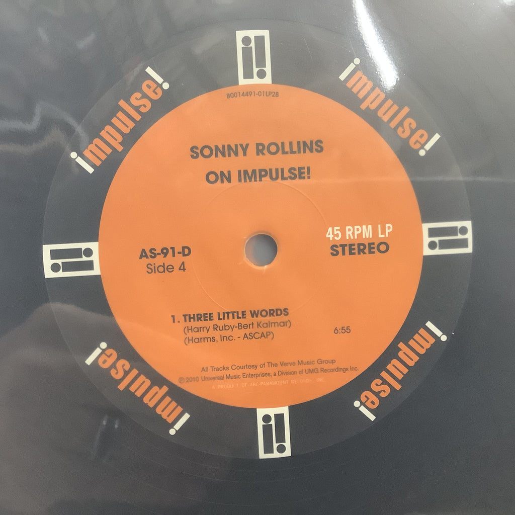 Sonny Rollins - On Impulse! - Analogue Productions 45RPM 2x LP