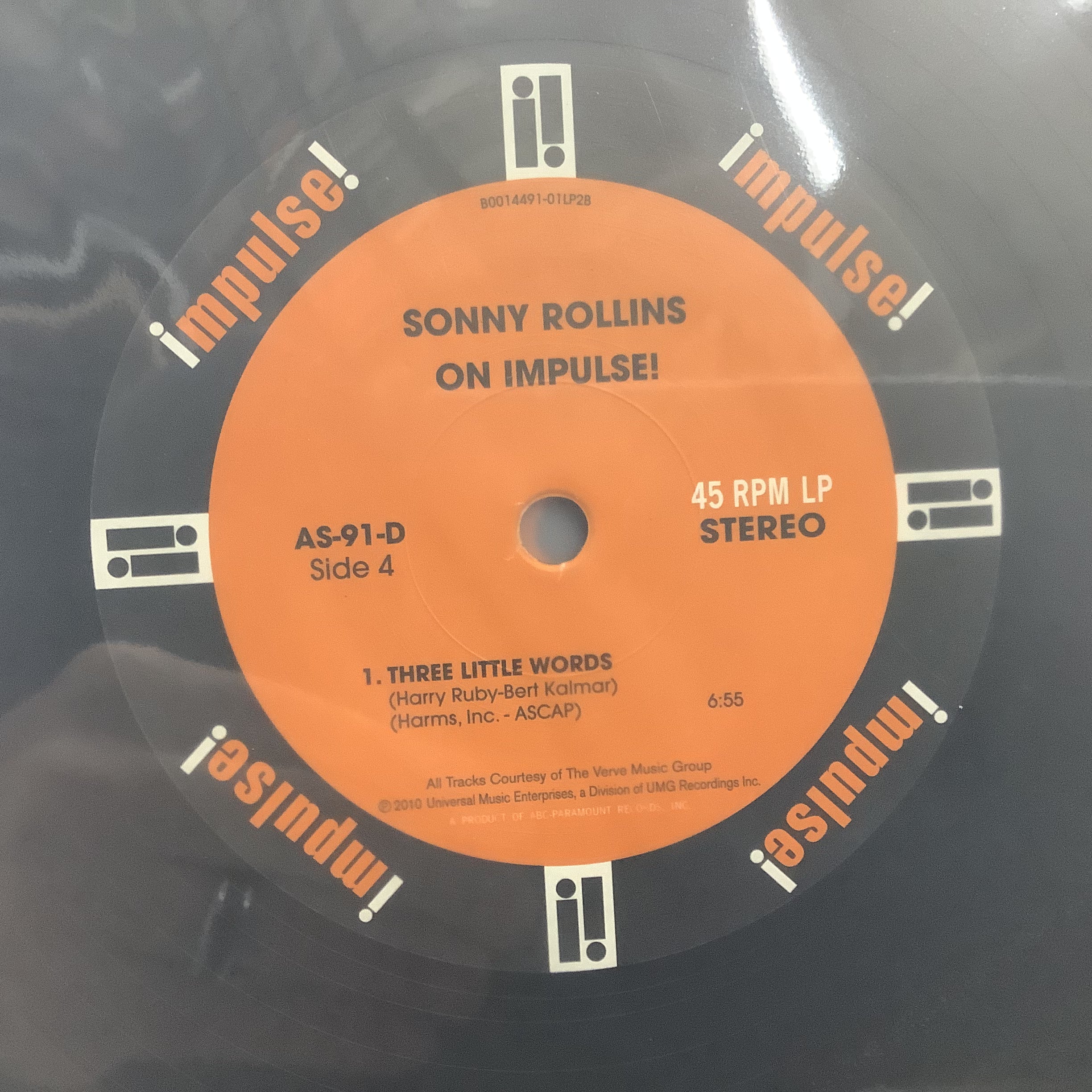 Sonny Rollins - On Impulse! - Analogue Productions 45RPM 2x LP