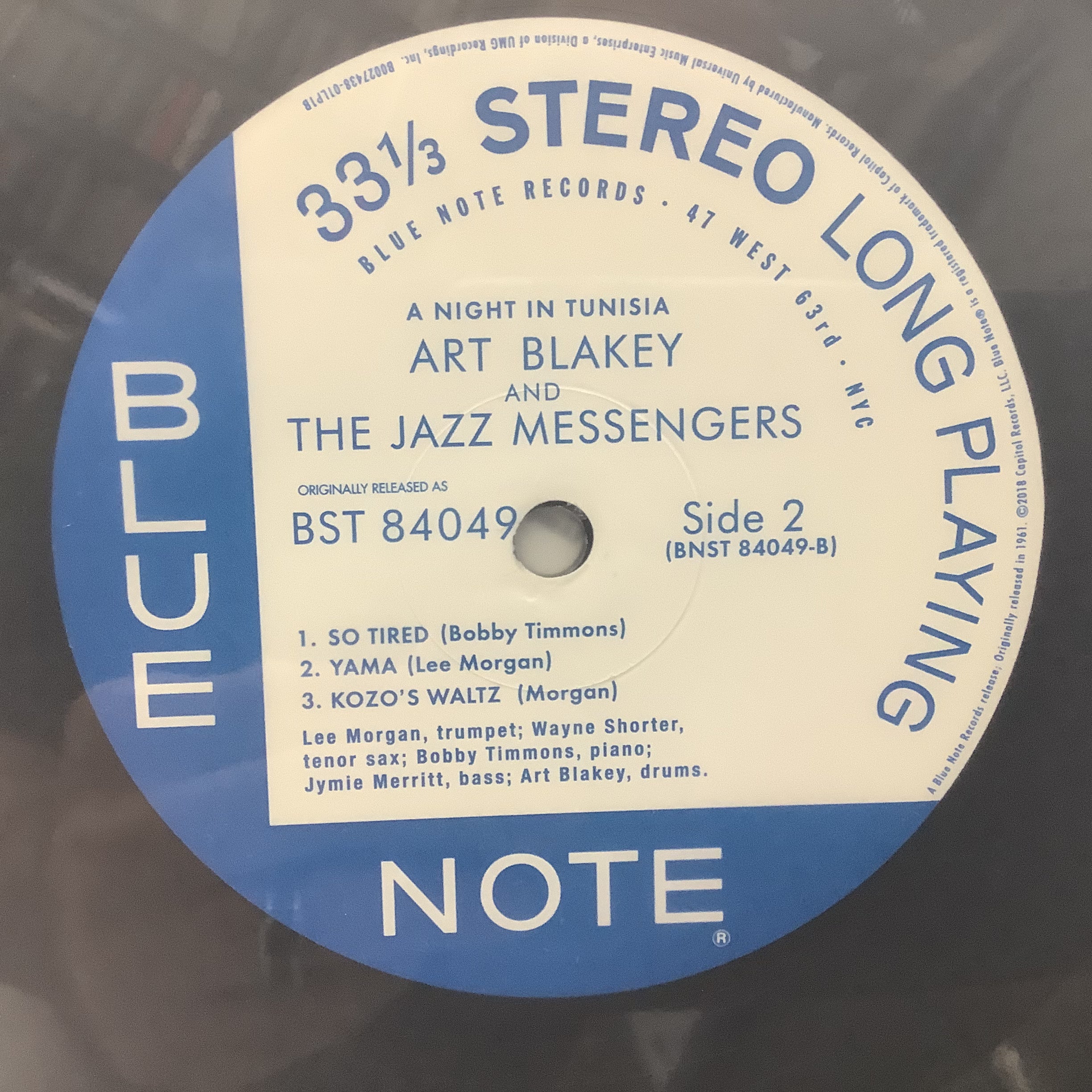 Art Blakey - A Night in Tunisia - Music Matters SRX LP